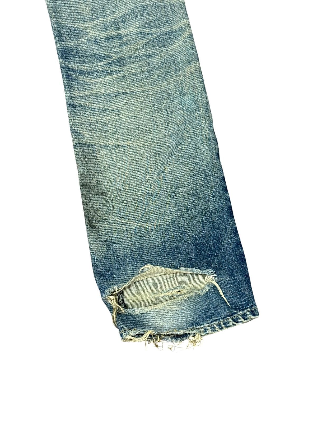 Levi's Vintage Clothing Levi’s Big E 701 LVC Japan Straight Distress Selvedge 3🟦5 Size US 29 - 12 Thumbnail