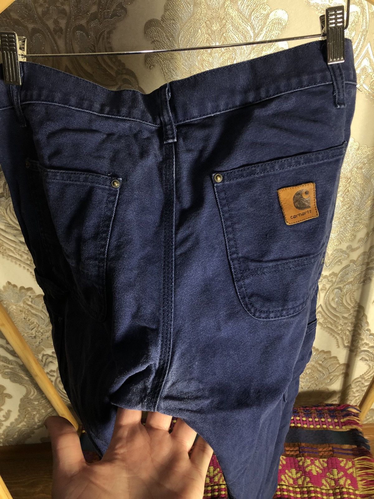 Carhartt Wip × Vintage VERY RARE CARHARTT WORK IN PROGRESS LINCOLN DOUBLE KNEE PANT Size US 33 - 10 Thumbnail