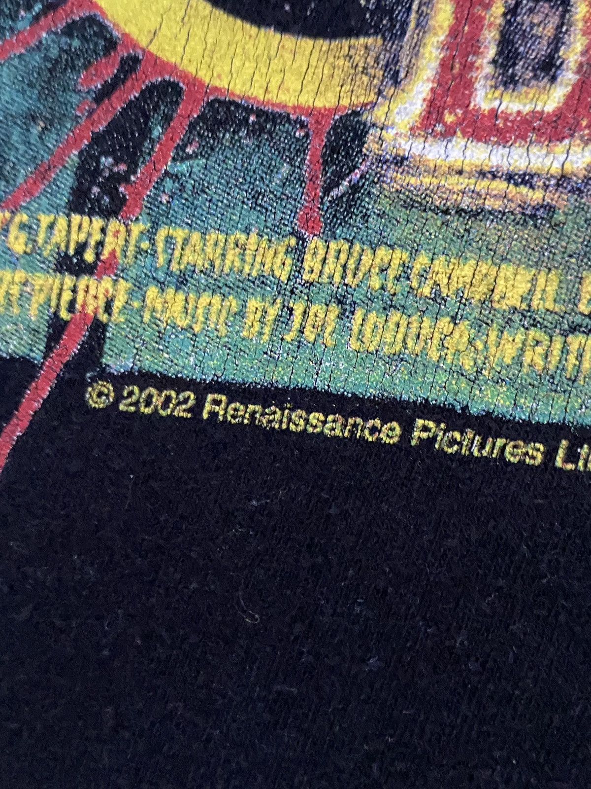 Vintage The Evil Dead Terror Chainsaw Vintage Horror Movie Tee Rare Size US XL / EU 56 / 4 - 3 Thumbnail