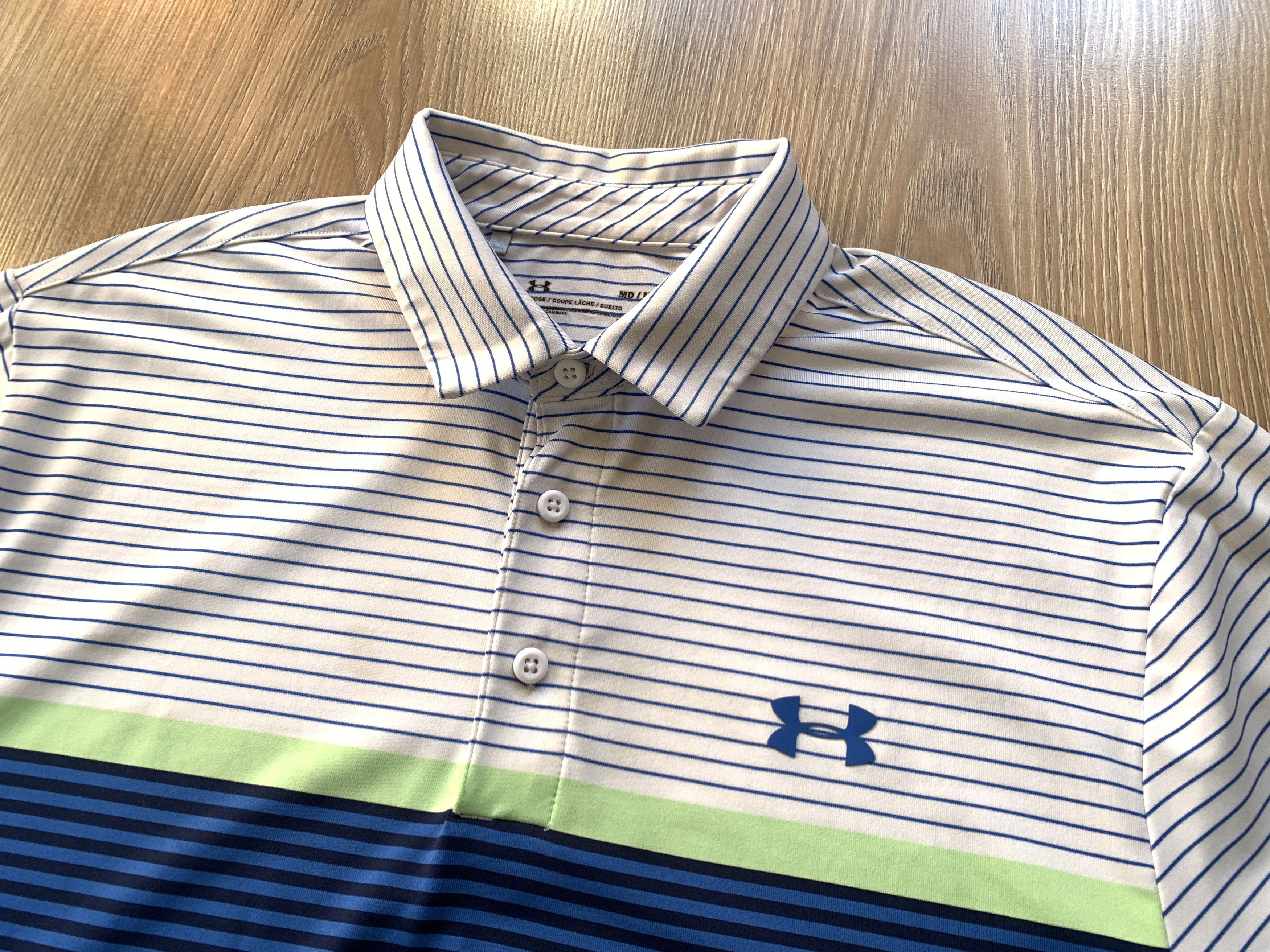 Under Armour Under Armour Stripe Sport Polo T-Shirt Size US M / EU 48-50 / 2 - 4 Thumbnail