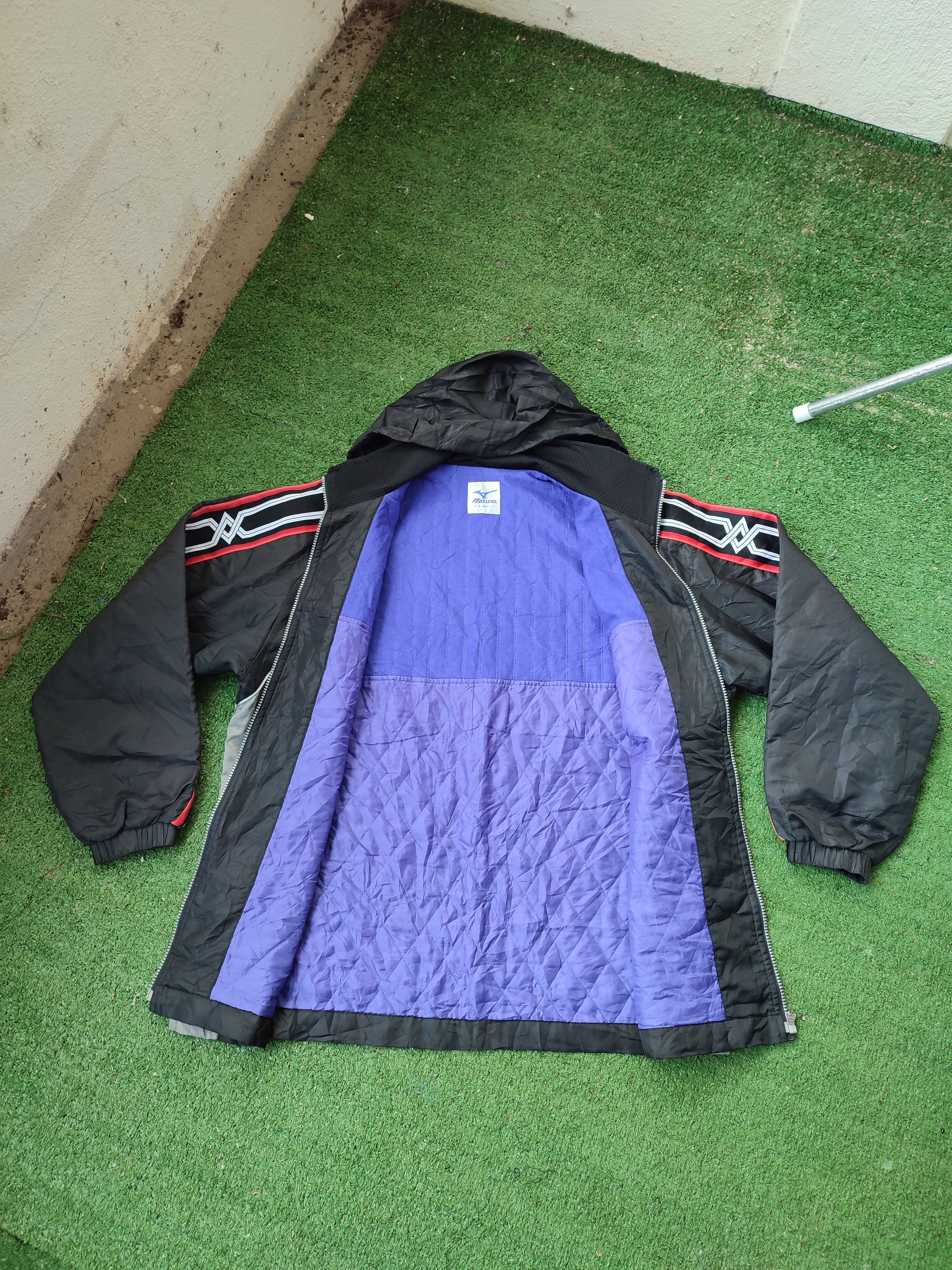 Mizuno 💥90s💥 Mizuno Embroidery Logo Windbreaker Size US L / EU 52-54 / 3 - 8 Thumbnail