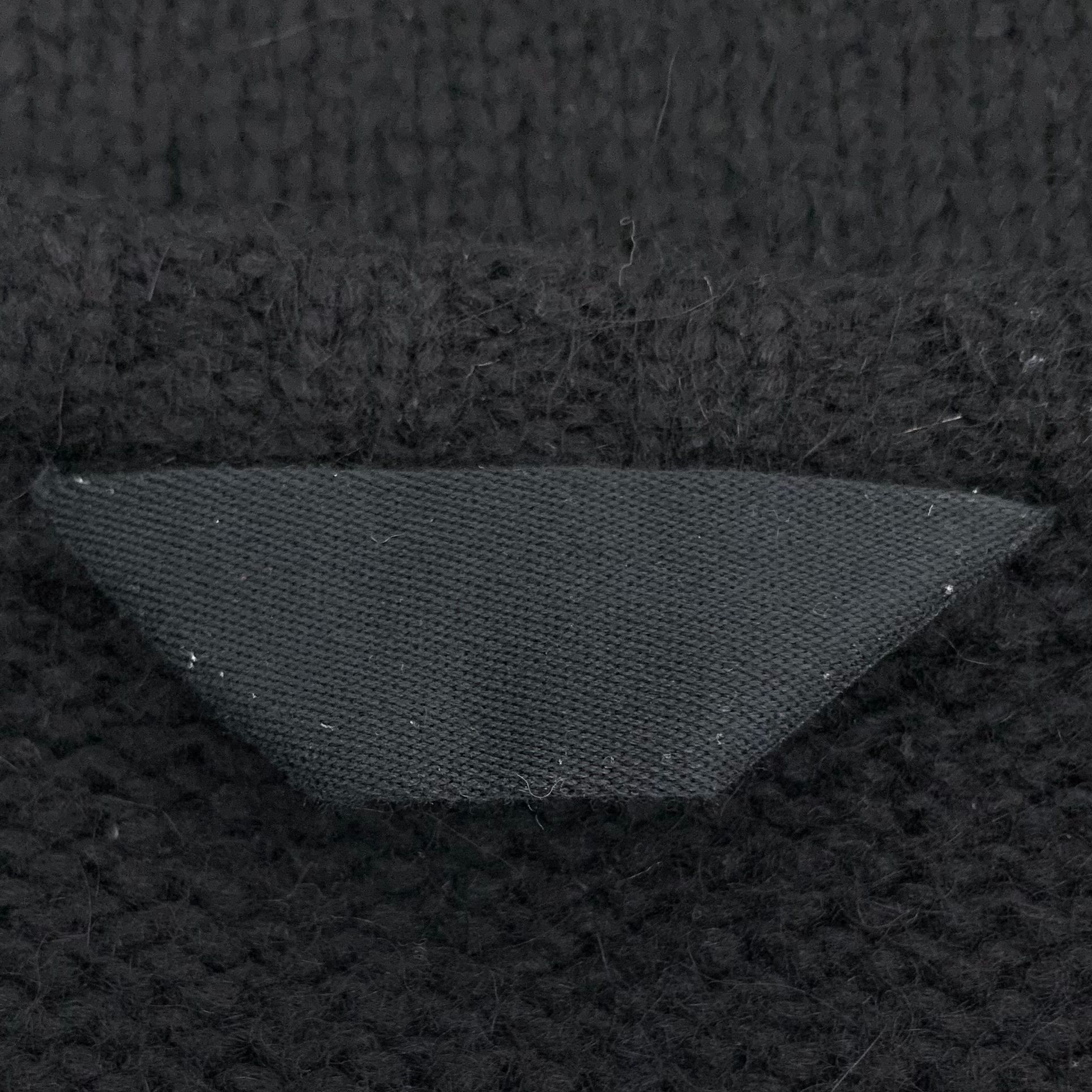 Moncler Moncler Black Wool Sweater With White Abstract Face Size US M / EU 48-50 / 2 - 6 Thumbnail
