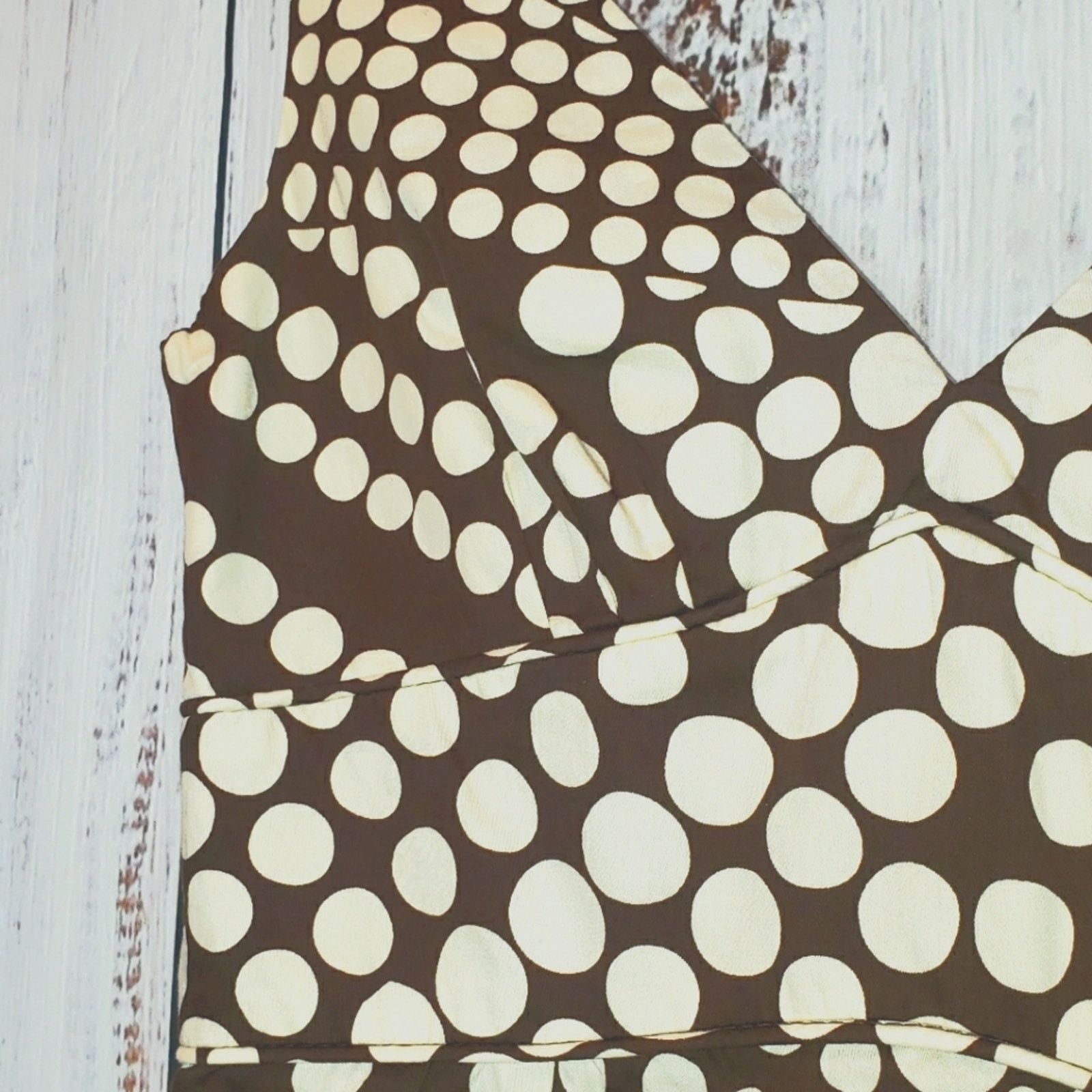 Other Milly of New York Mini Dress Brown polka-dots. Sz 2. Cotton Size XS / US 0-2 / IT 36-38 - 4 Thumbnail