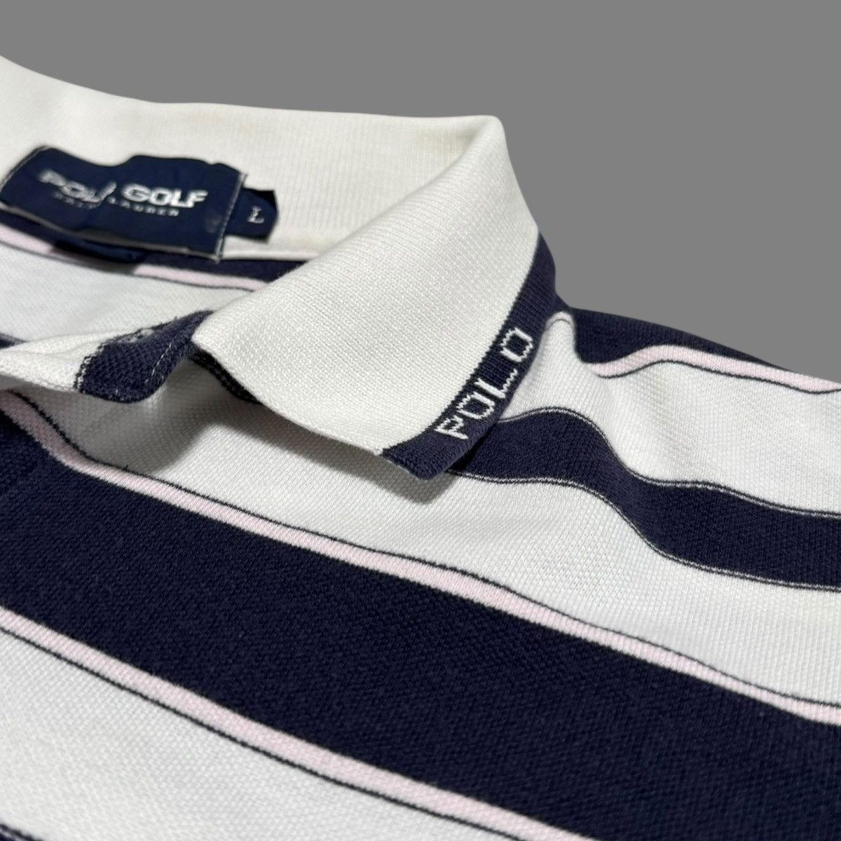 Polo Ralph Lauren × Vintage Vintage Polo Ralph Lauren Golf Logo Polo Shirt Adult Large Size US L / EU 52-54 / 3 - 3 Thumbnail