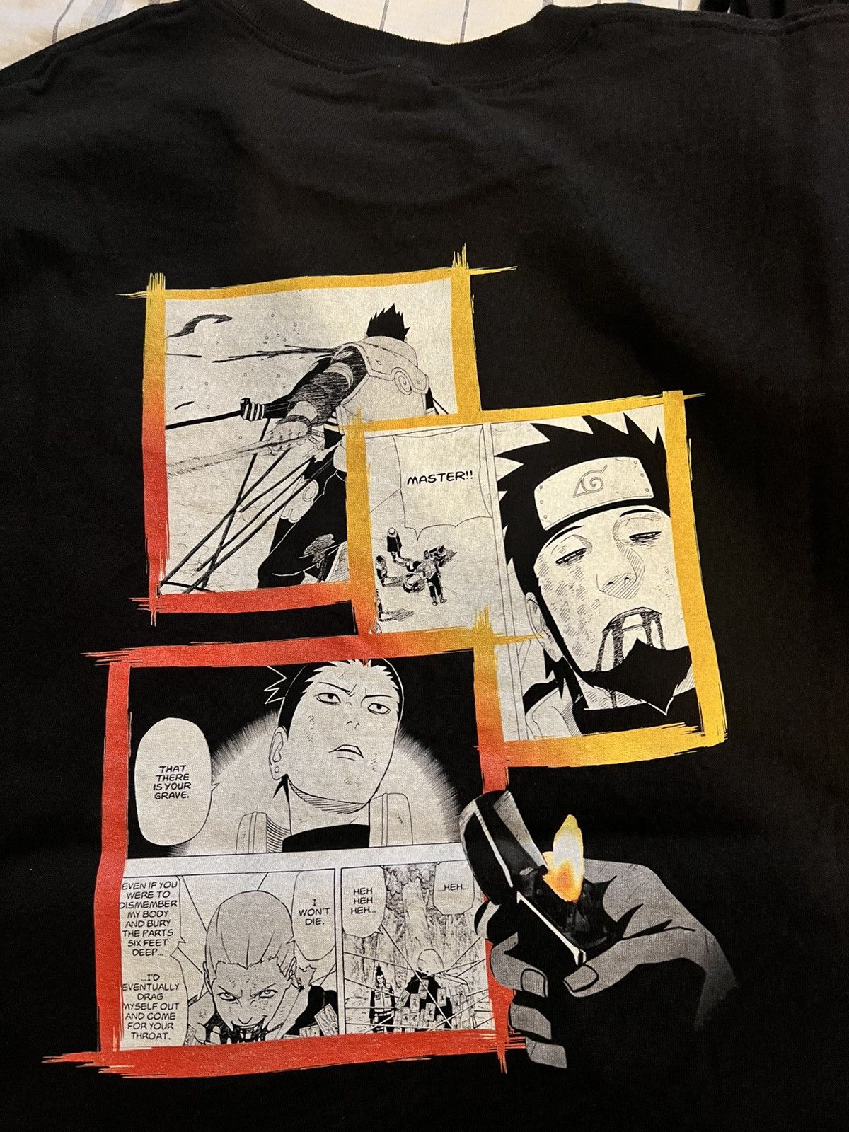 Anime Naruto Team 10 vs Akatsuki Tee Size US XL / EU 56 / 4 - 4 Thumbnail