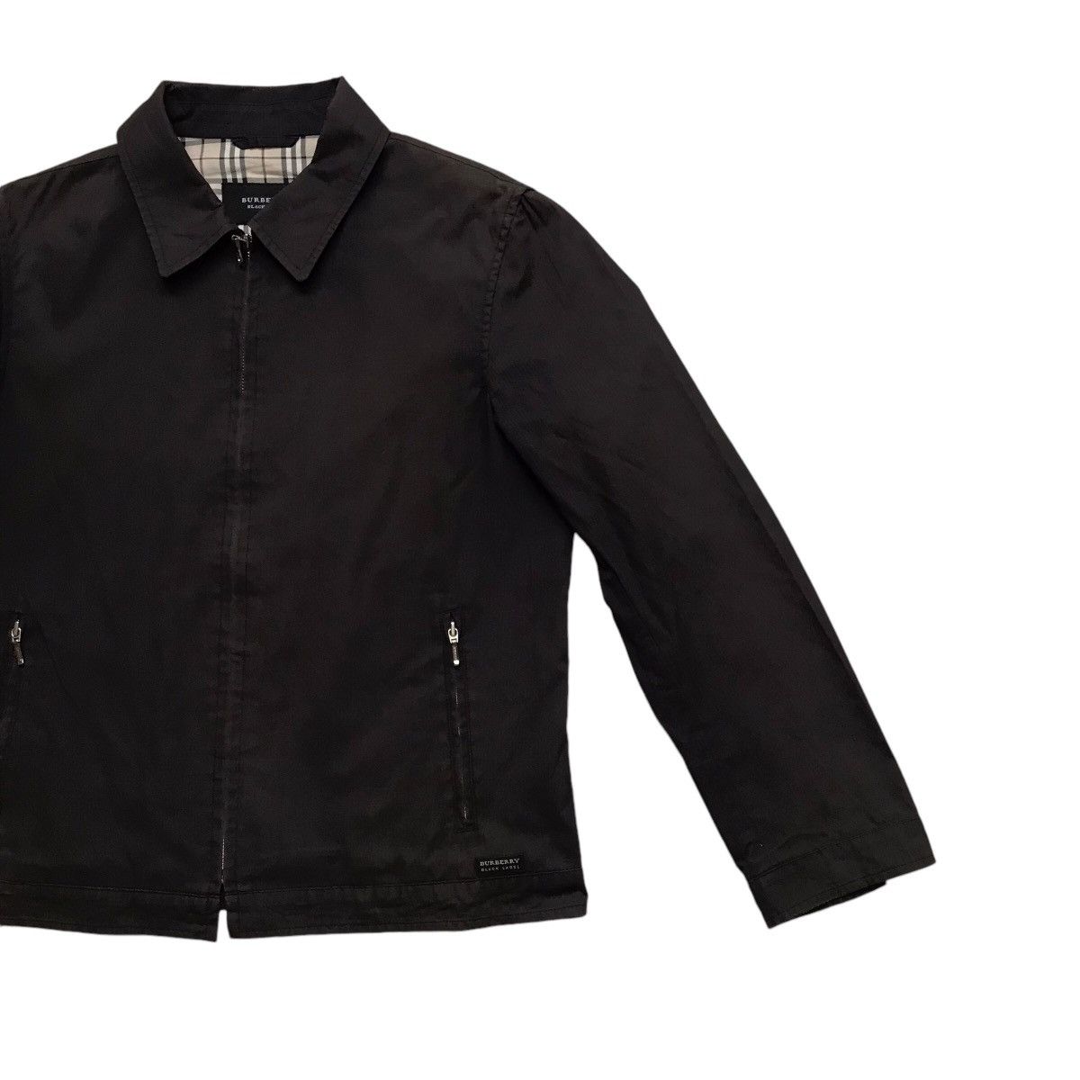 Burberry Vintage 90s Burberry Black Label Workers Full zip Jacket Size US S / EU 44-46 / 1 - 3 Thumbnail