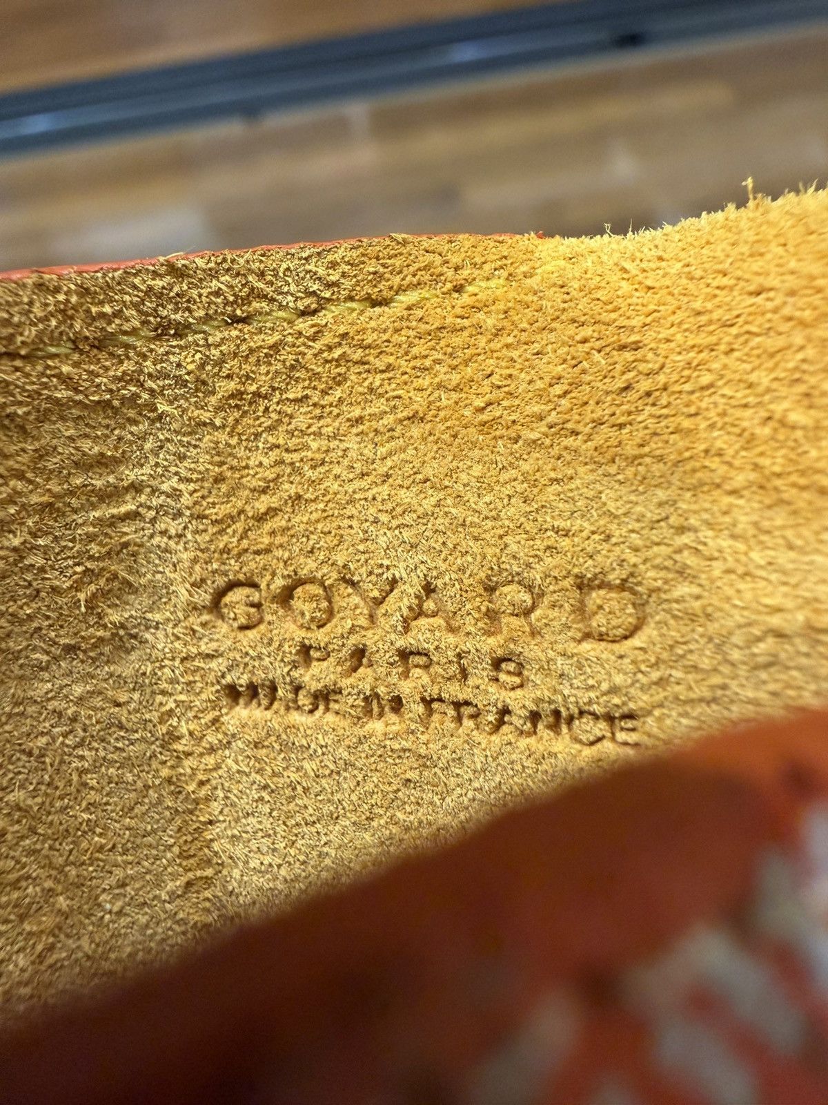 Goyard Goyard Glasses Case - Orange Size ONE SIZE - 4 Thumbnail