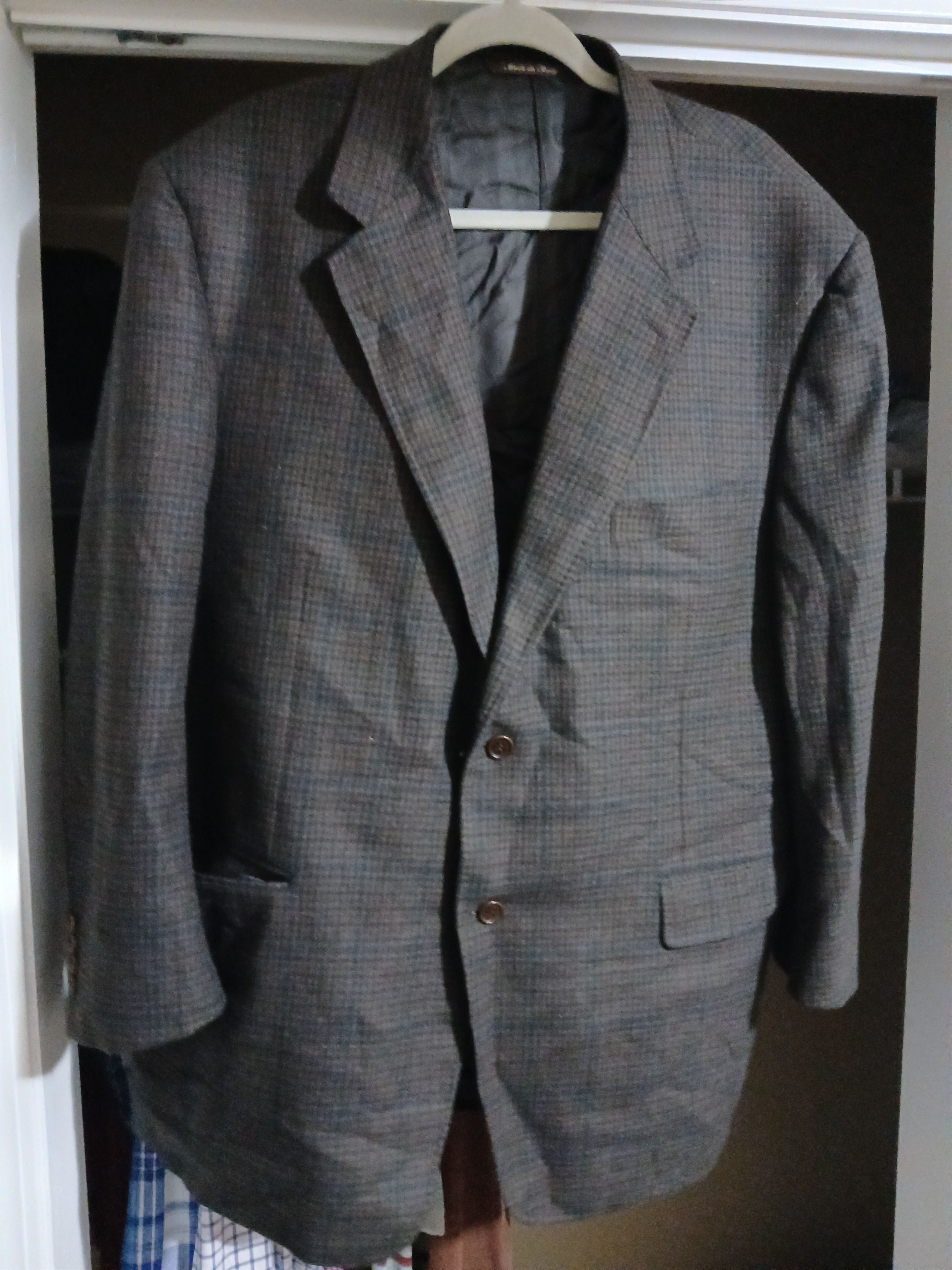 Canali Canali made in italy blazer 60 regular Size 54R - 2 Thumbnail