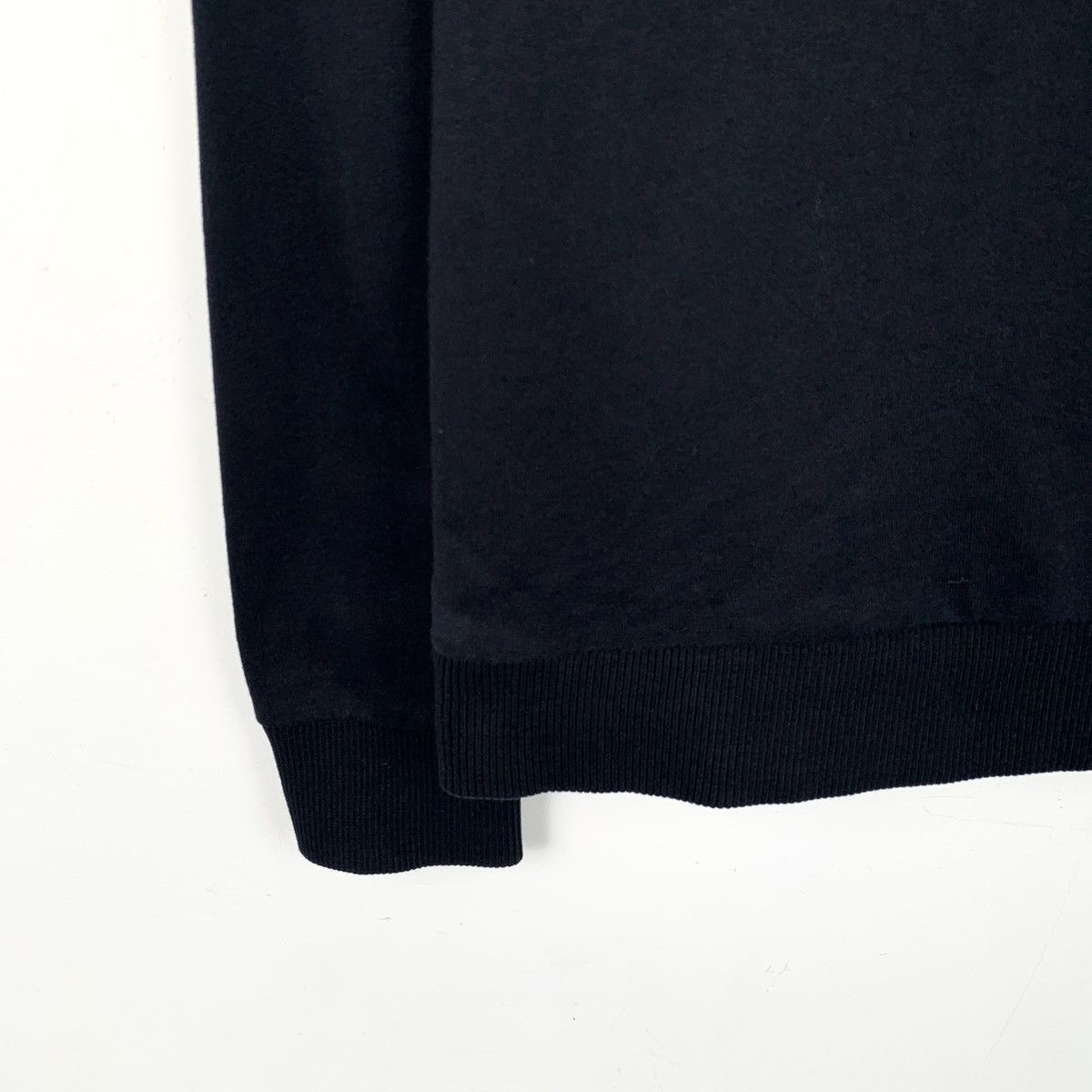 Balmain Balmain Black Logo Printed Long Sleeve Sweatshirt K26WX Size US S / EU 44-46 / 1 - 5 Thumbnail