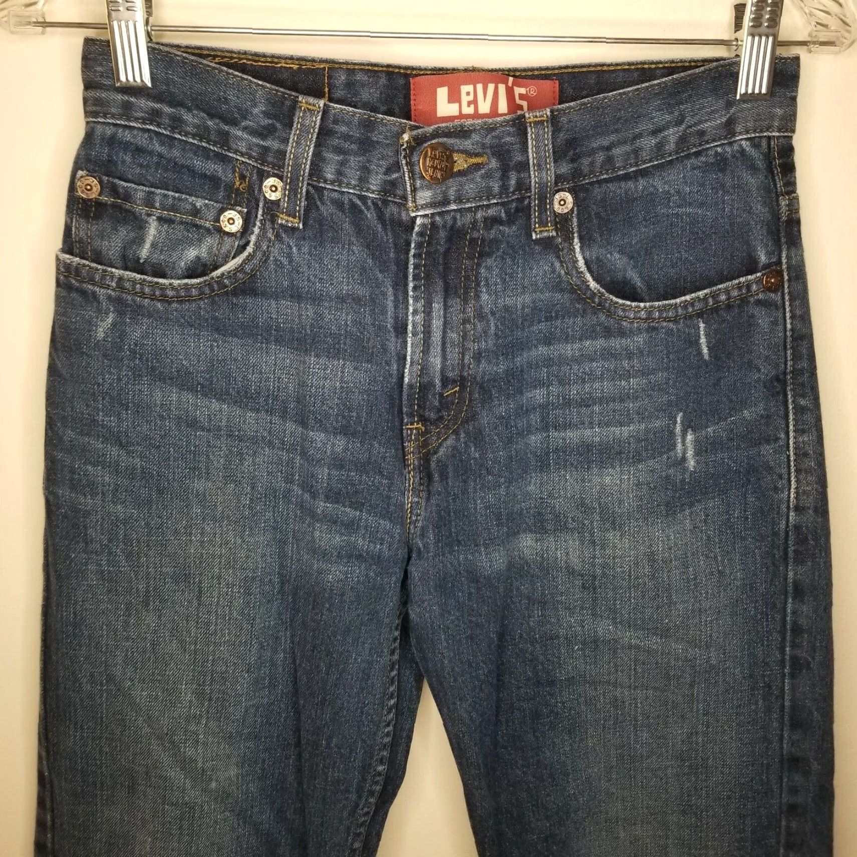 Levi's VINTAGE Levi's 527 Bootcut Jeans Red Tag - Jeans - Men - 27x27 - Blue - 527 Style - 90s/90s Era (Mens) Size US 27 - 2 Thumbnail
