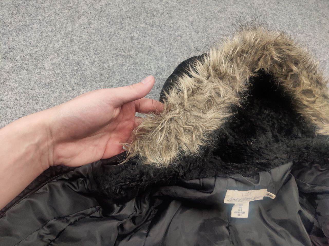 If Six Was Nine Vintage If Six Was Nine style LGB Y2K Bomber Jacket fur Size US L / EU 52-54 / 3 - 14 Thumbnail
