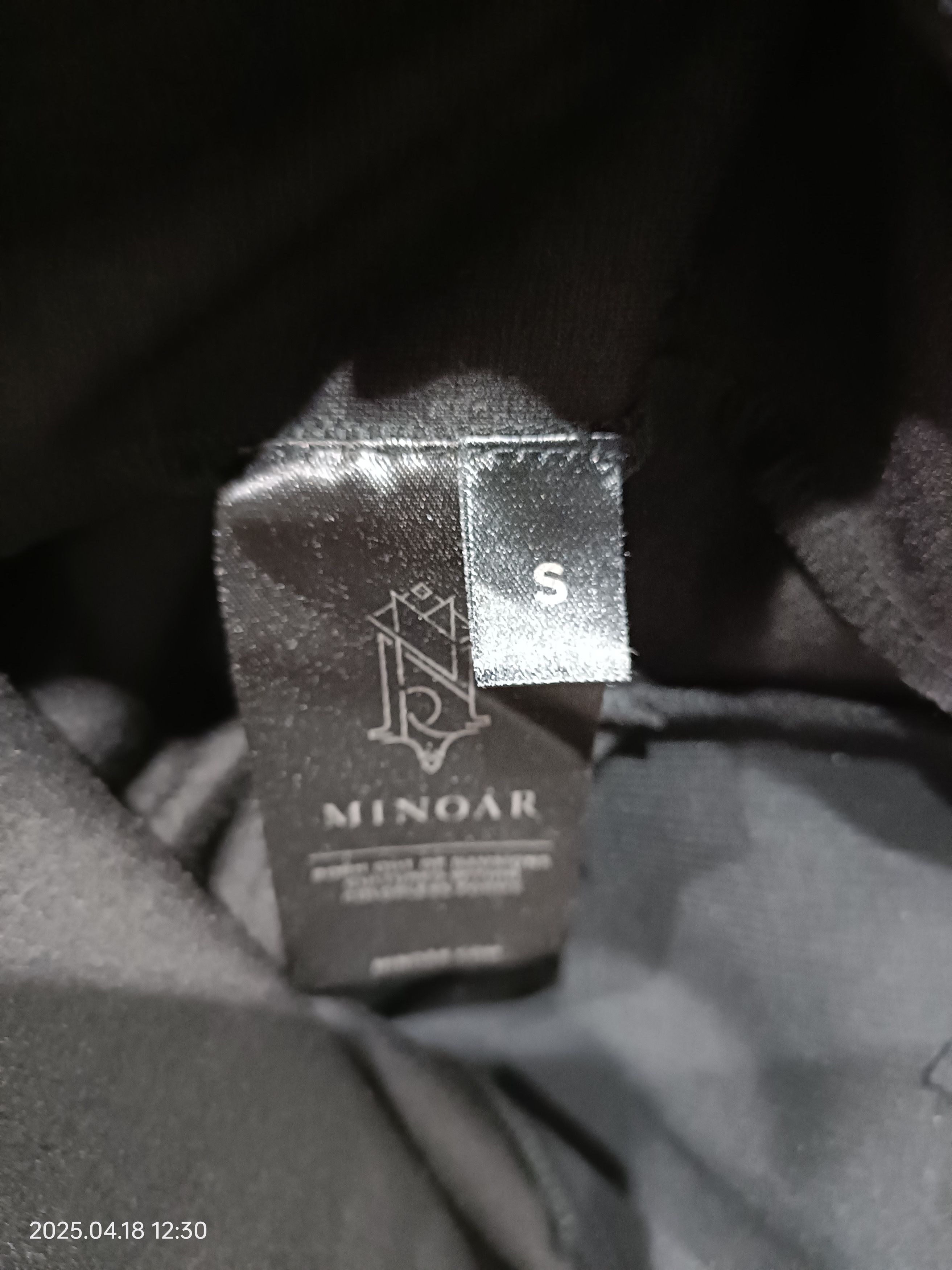 Minoar Minoar Paneled Contrast Collar Sweater Size US S / EU 44-46 / 1 - 4 Thumbnail