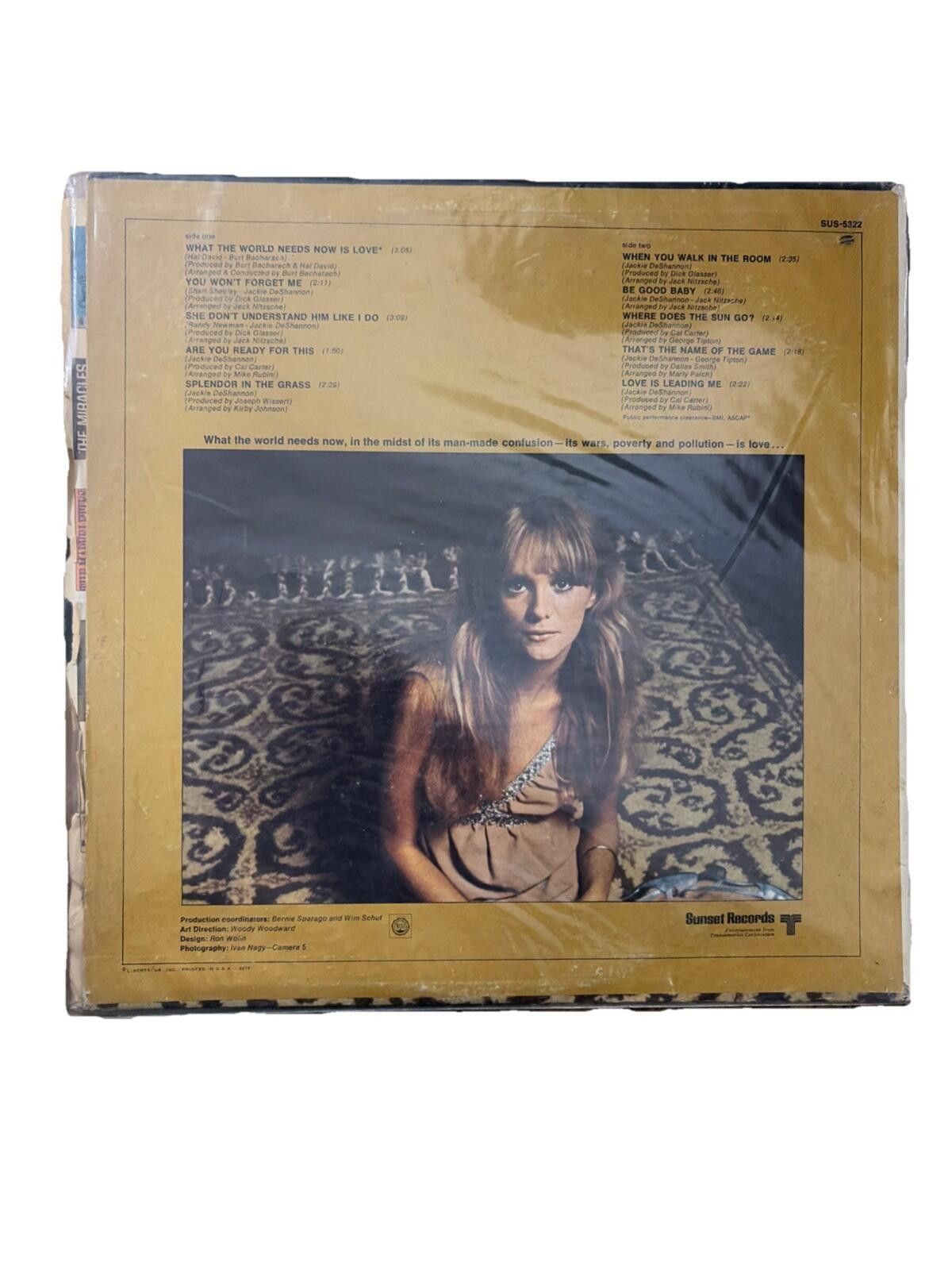 Other Jackie DeShannon – What The World Needs Now Is Love Size ONE SIZE - 2 Thumbnail