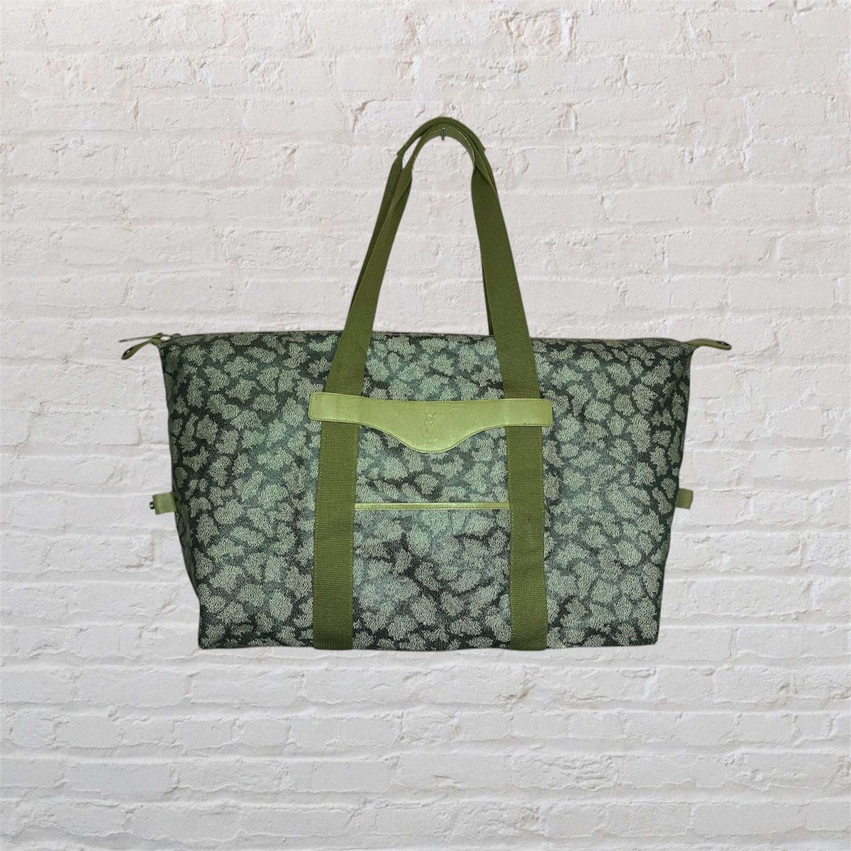 Vintage Yves saint laurent giraffe pattern boston bag Size ONE SIZE - 1 Thumbnail