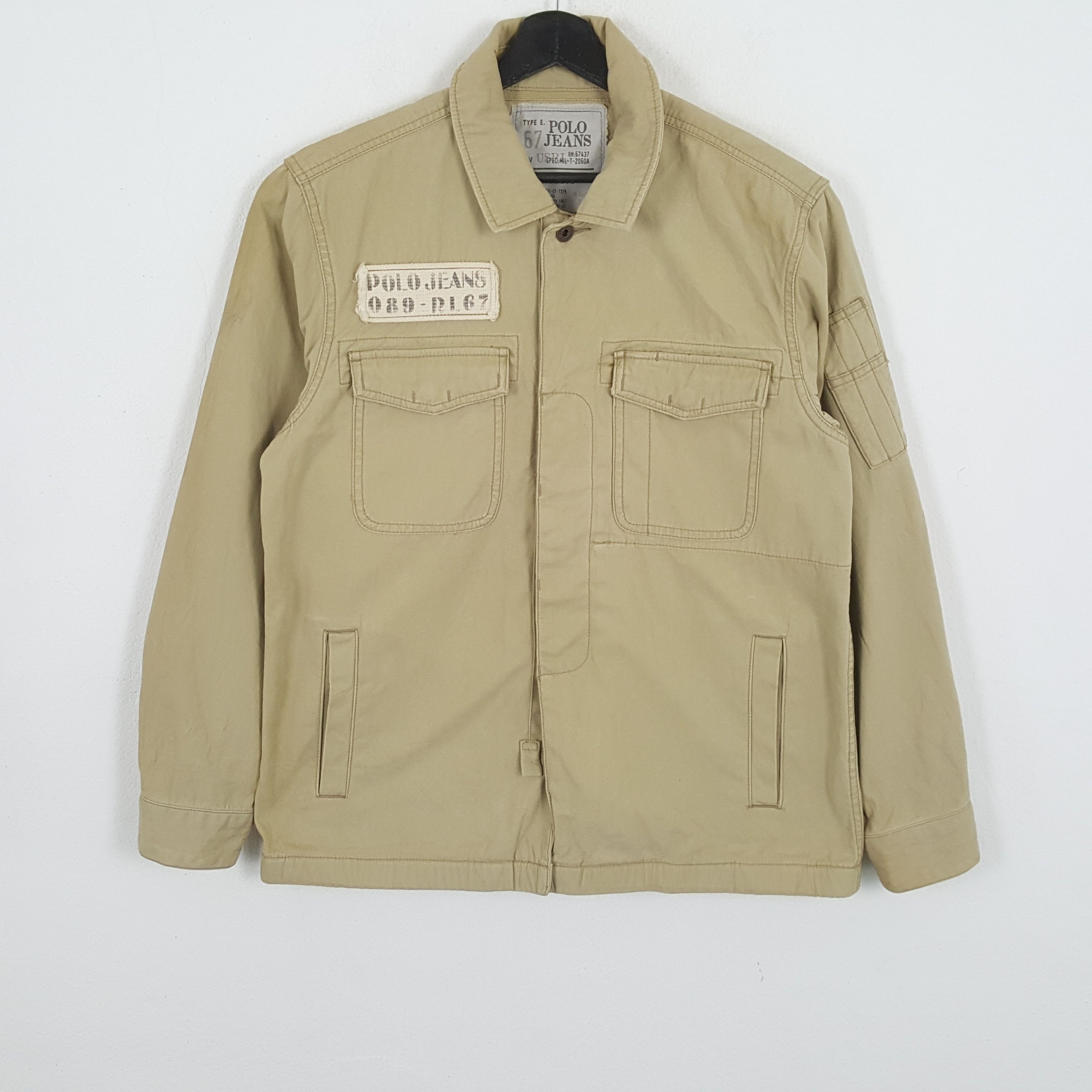 Polo Ralph Lauren × Vintage POLO JEANS by RALPH LAUREN Nice Design Jacket Size US M / EU 48-50 / 2 - 1 Thumbnail