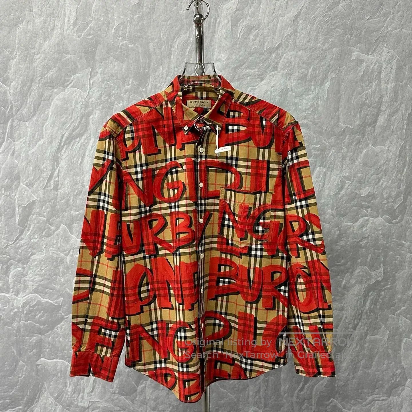 Burberry burberry graffiti print long sleeve shirt. Size US M / EU 48-50 / 2 - 1 Thumbnail