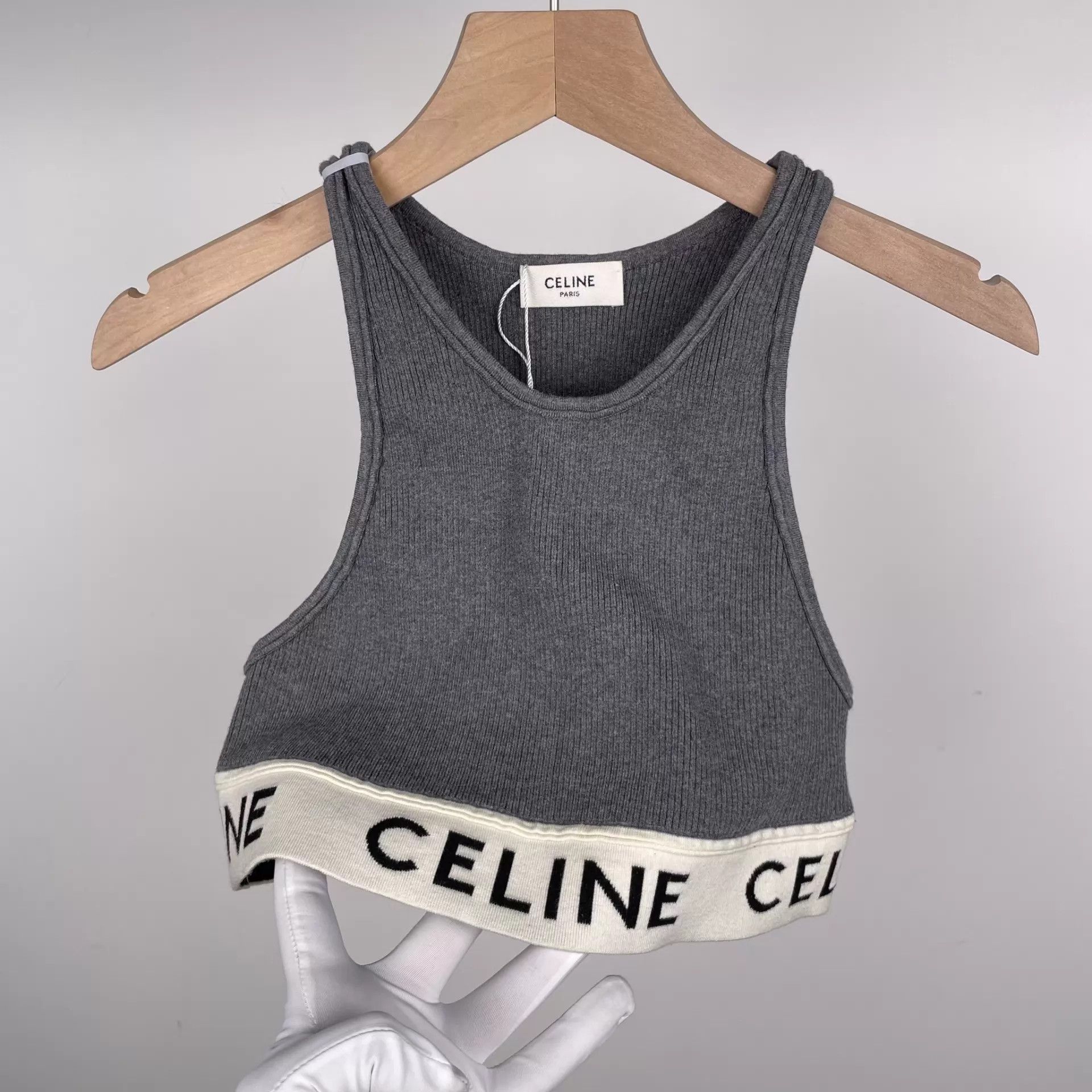 Celine CELINE Gray XS Knit Vest Size XS / US 0-2 / IT 36-38 - 3 Thumbnail
