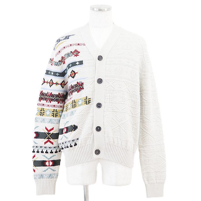 Hermes Hermes Hermes Wool Cashmere Knit Cardigan Textile Tops DUTY FREE for USA Size ONE SIZE - 1 Thumbnail