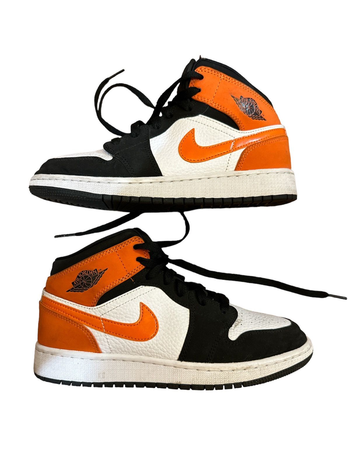 Nike Jordan Youth Air 1 Mid Shattered Backboard Size US 5 / IT 35 - 6 Thumbnail
