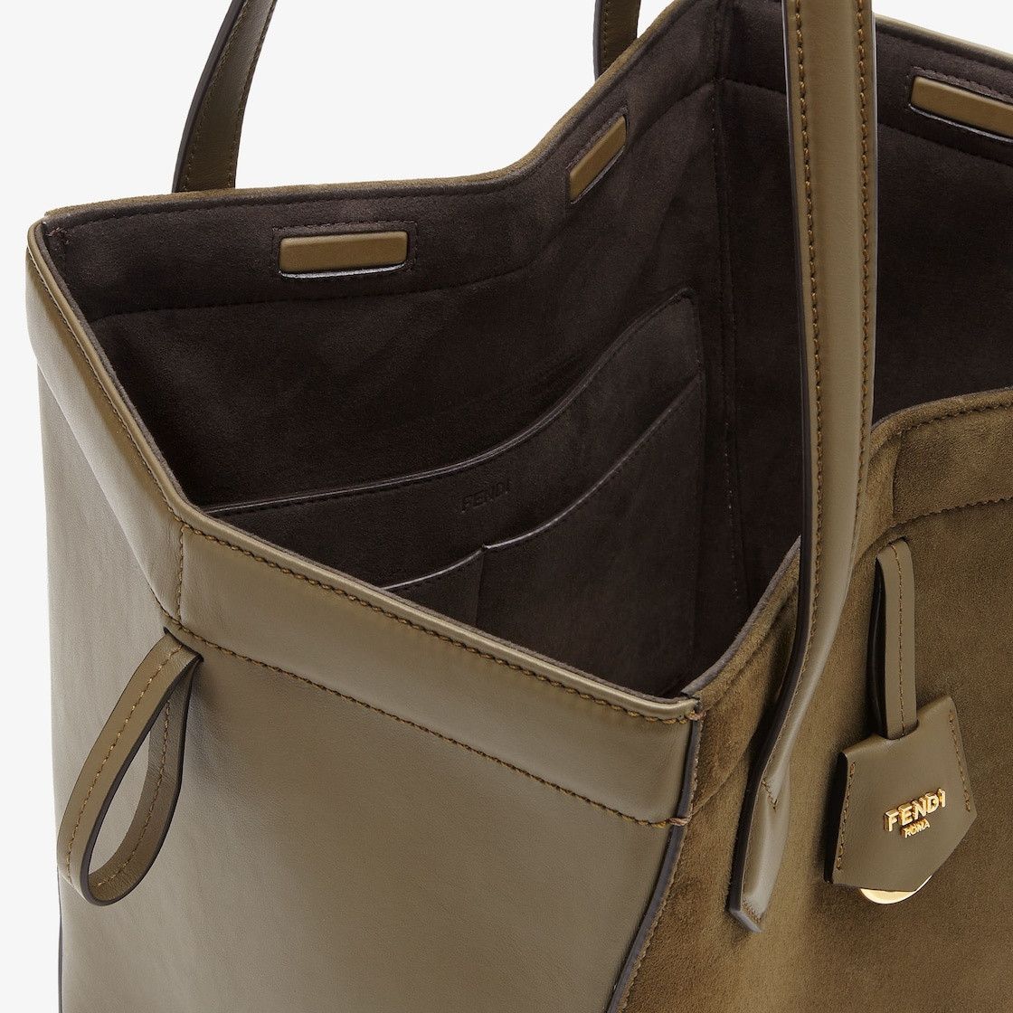 Fendi o1s1wg110925 Size: OS/Fendi Origami Medium in Green Size ONE SIZE - 6 Thumbnail