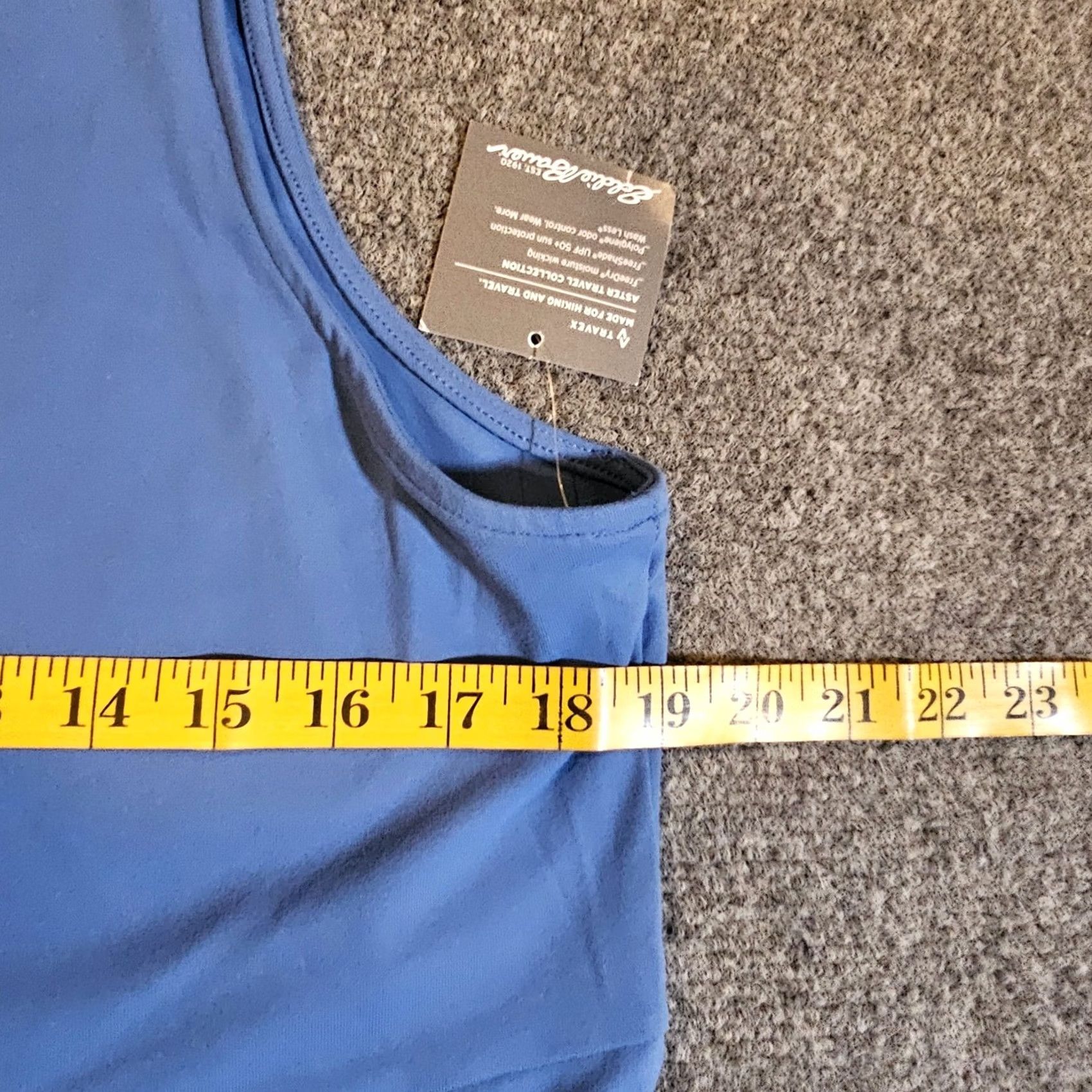 Eddie Bauer Eddie Bauer Dress Womens Large Blue Travex Fitted Sleeveless Stretch Casual Basic Size L / US 10 / IT 46 - 5 Thumbnail