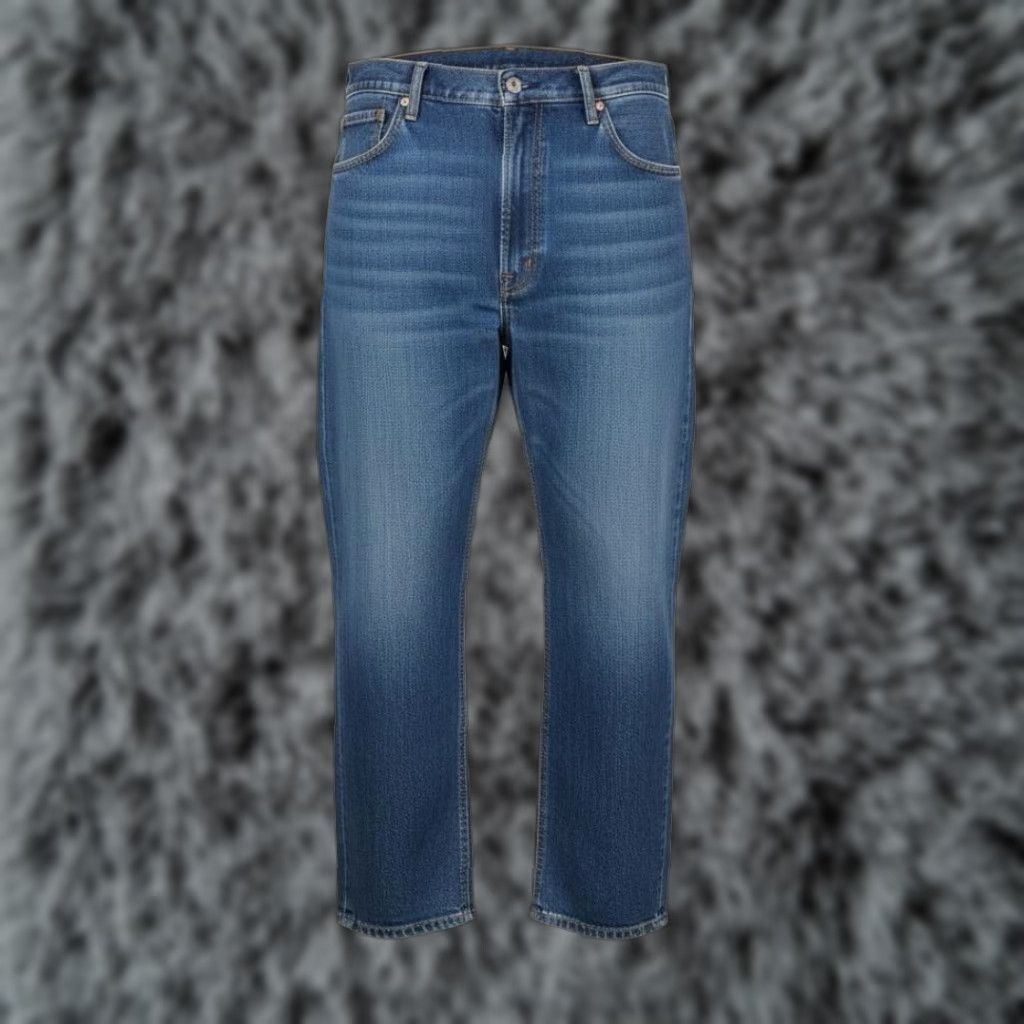 Levi's Levi's 550 Jeans Mens 48x29 Blue Medium Wash Relaxed Tapered Denim Zip Fly Jeans Boys Mens Womens Size US 32 / EU 48 - 1 Thumbnail