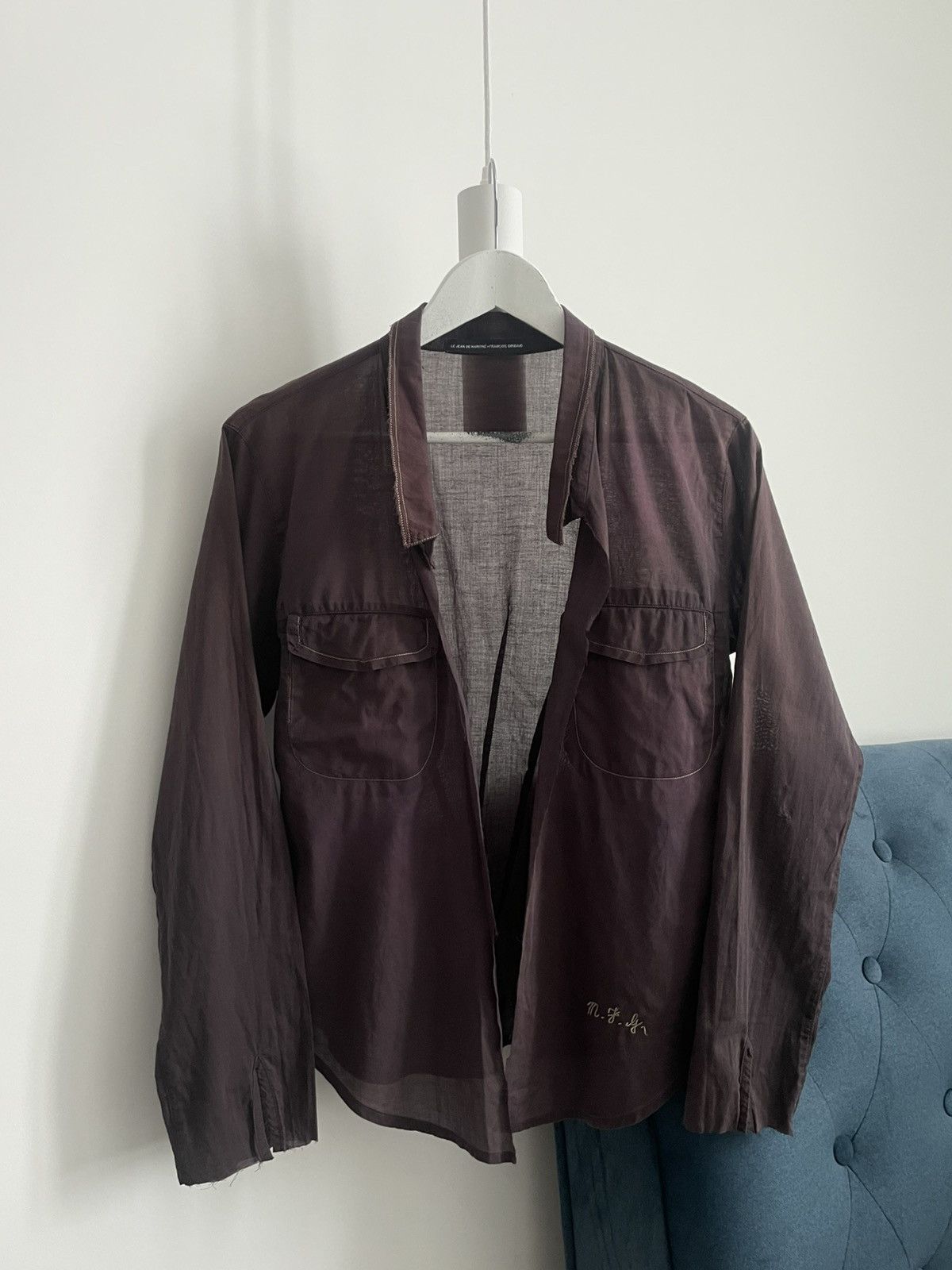 Marithe + Francois Girbaud Archive 90’s Le Jean De Marithe + Francois Girbaud Shirt Size XS / US 0-2 / IT 36-38 - 1 Thumbnail