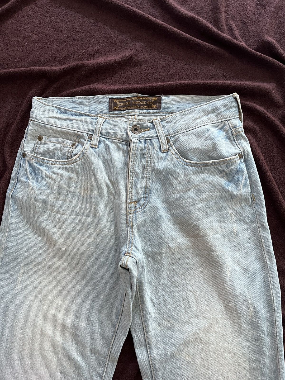 GOA Vintage G.O.A denim Mini flare Size US 30 / EU 46 - 3 Thumbnail