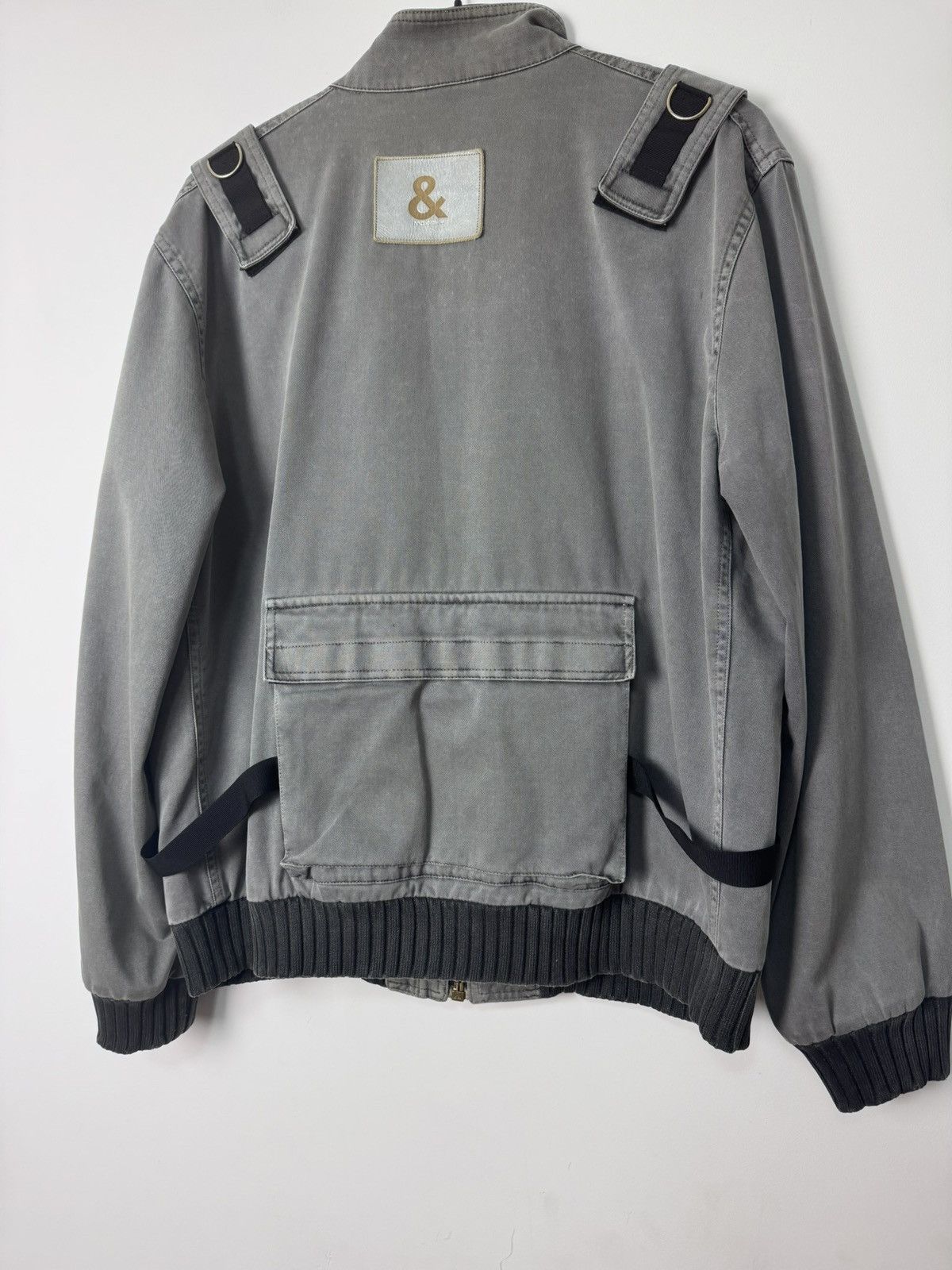 Dolce & Gabbana AW2003 Dolce & Gabbana Faded Bondage Utility Cargo Jacket Size US L / EU 52-54 / 3 - 13 Thumbnail