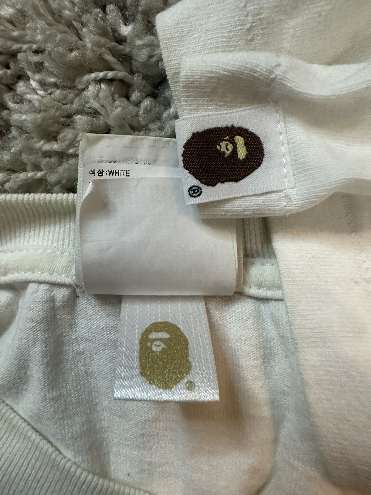 Bape Bape Shark White T-Shirt Size XL Size US XL / EU 56 / 4 - 9 Thumbnail