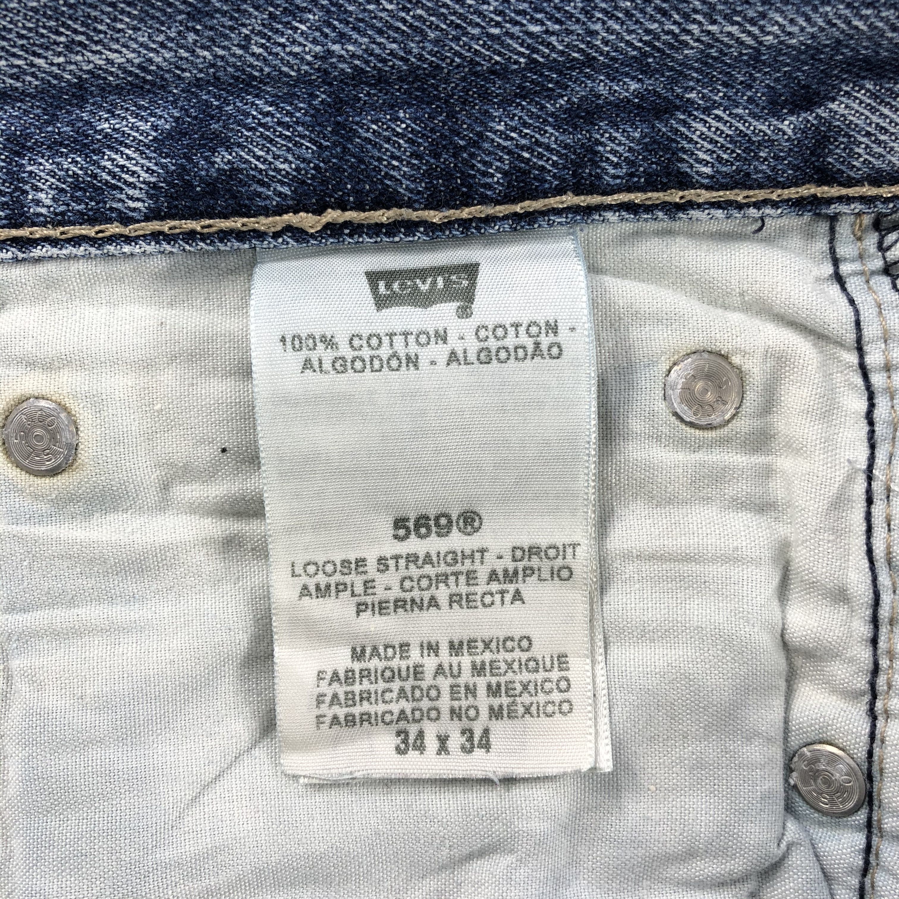 Levi's × Vintage Vintage Levis 569 Jeans-JM1053 Size US 36 / EU 52 - 10 Thumbnail