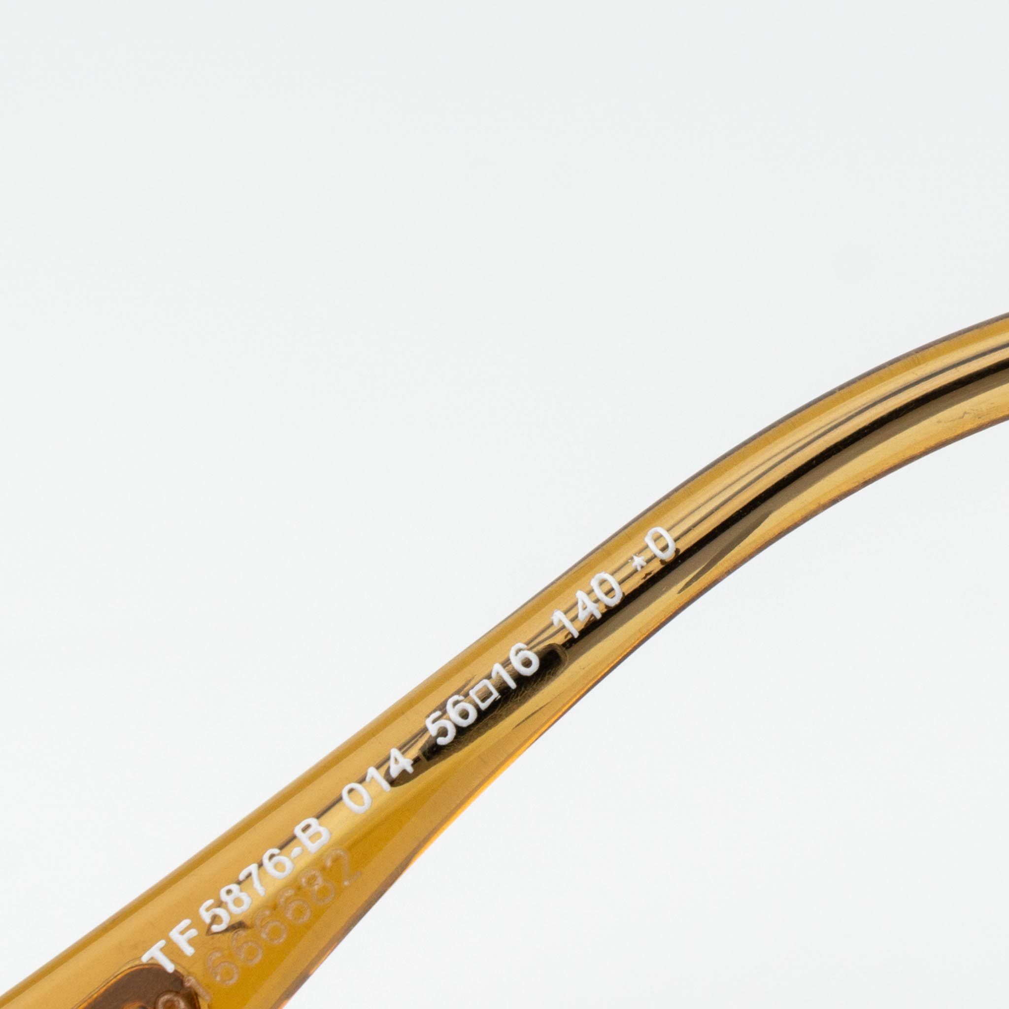 Tom Ford Tom Ford Woman Eyeglasses FT5876-B 014 NEW AUTHENTIC Size ONE SIZE - 9 Thumbnail