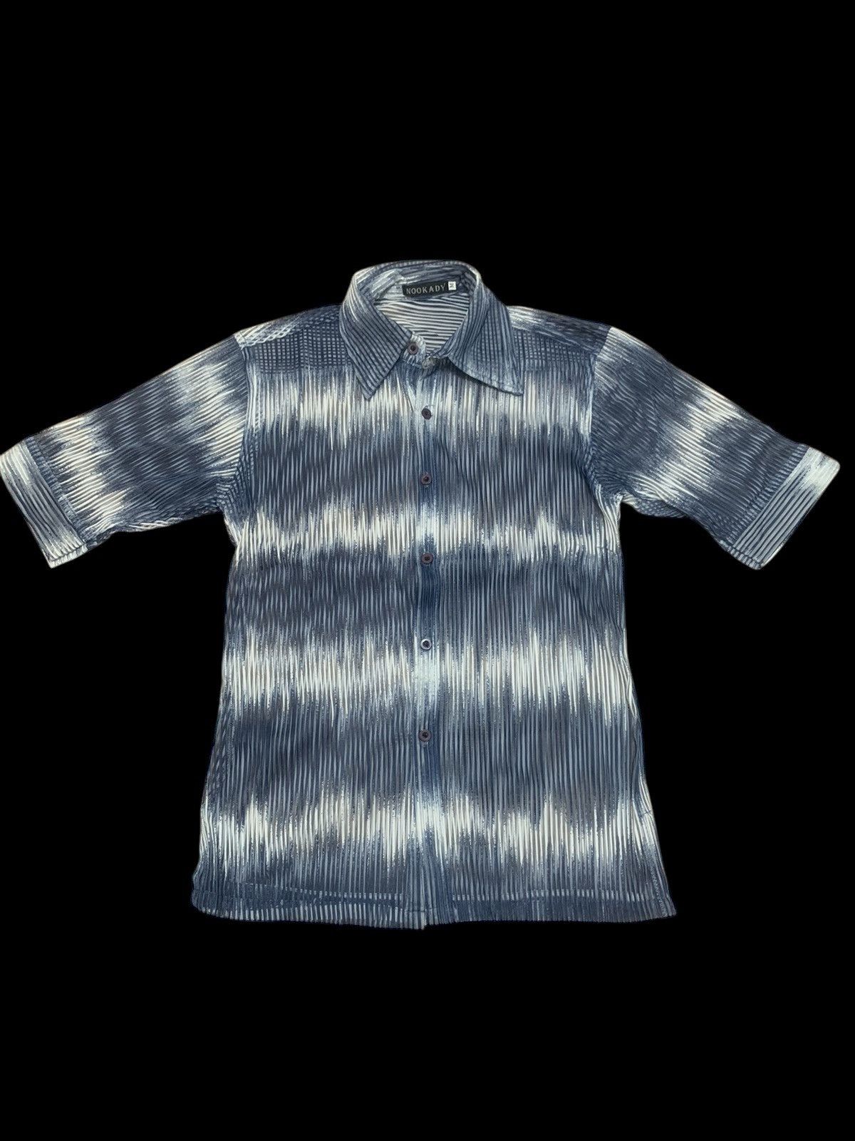 Other Vintage Japan Nookady Gradation mesh sheer shirt Size US M / EU 48-50 / 2 - 3 Thumbnail