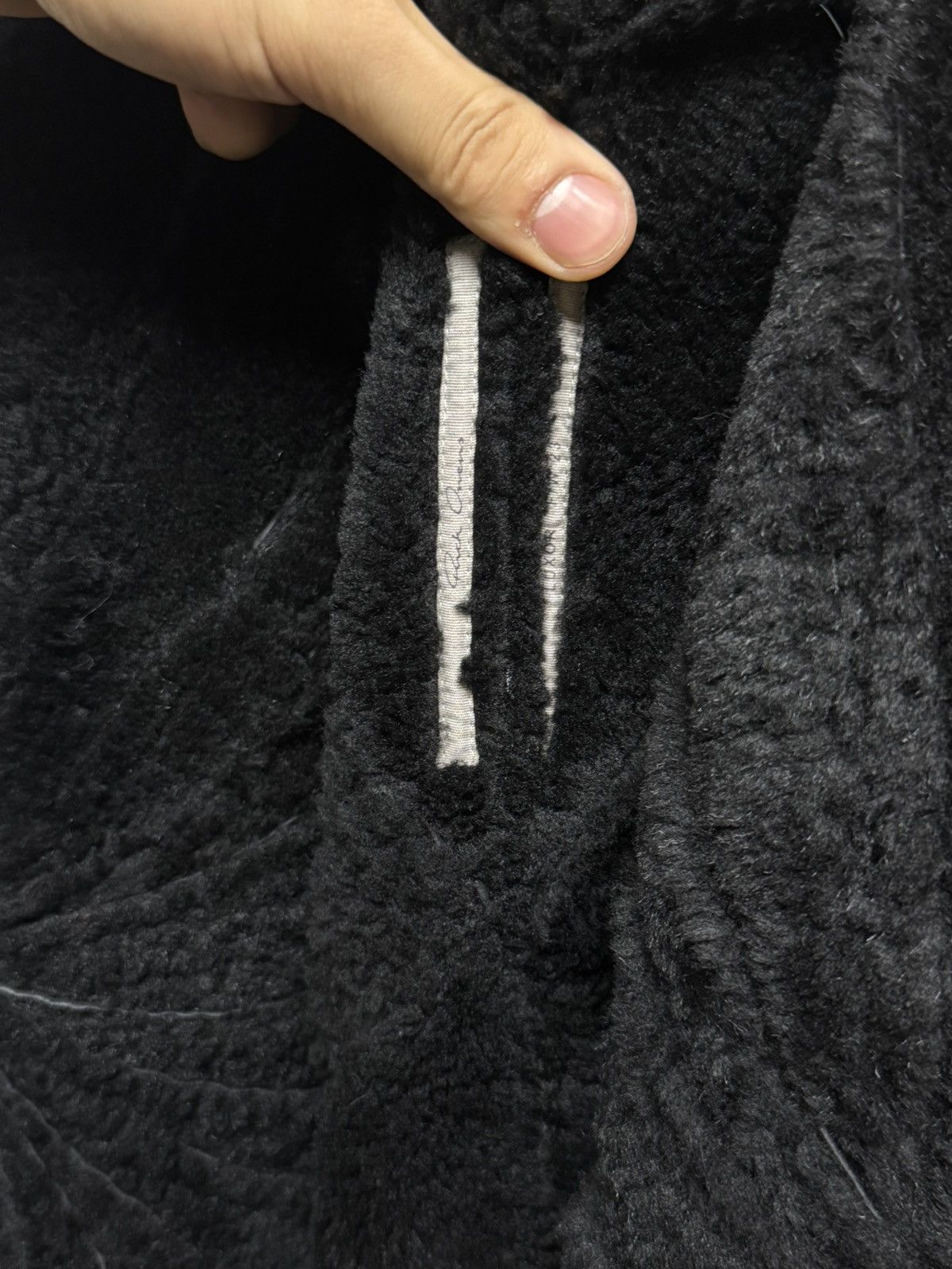 Rick Owens Rick owens Luxor Jumbo shearling-trim Hooded Jacket Size US M / EU 48-50 / 2 - 7 Thumbnail