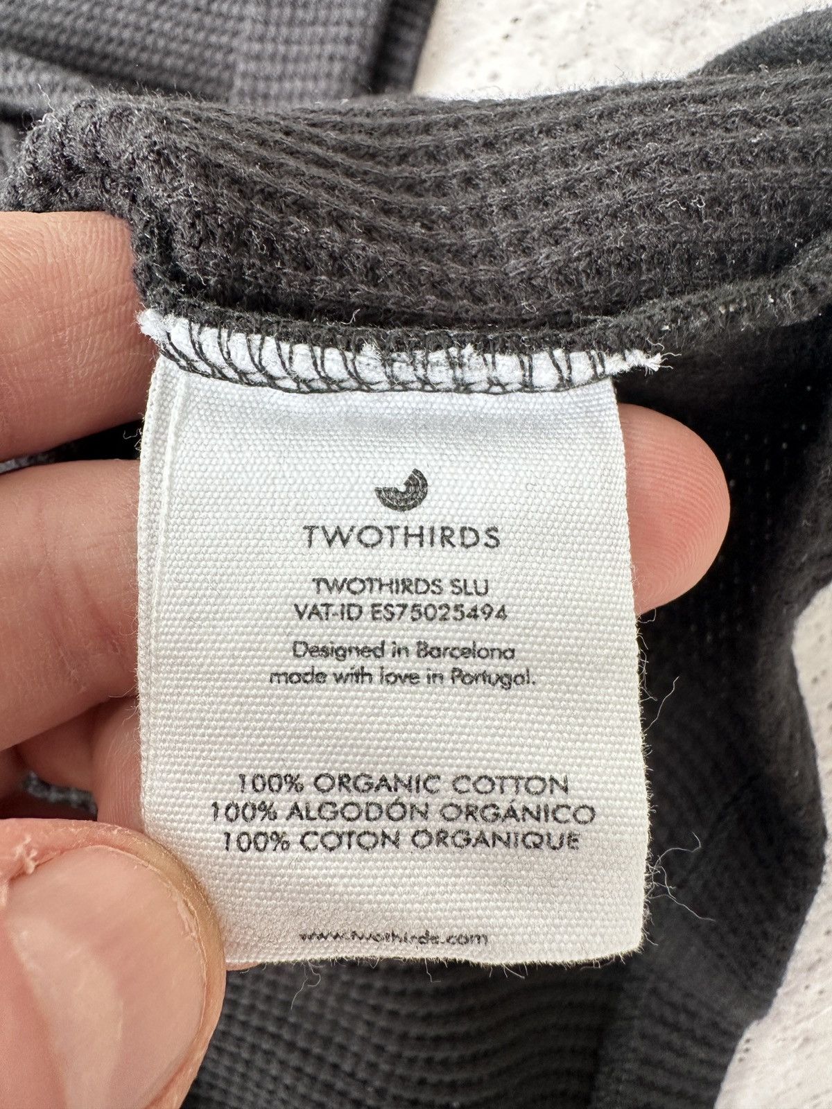 Other TWOTHIRDS Barcelona Waffle Textured Polo Organic Cotton M Size US M / EU 48-50 / 2 - 9 Thumbnail