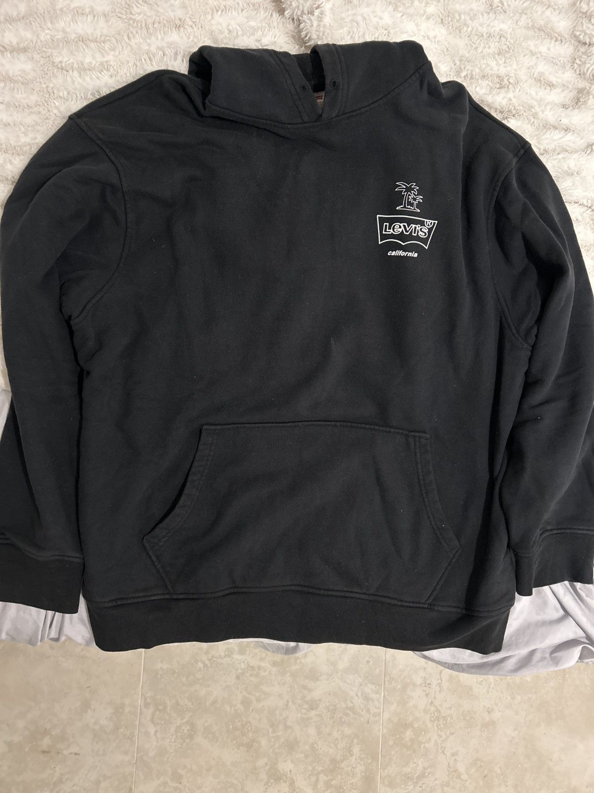Levi's Levi’s Black Hoodie Size US XL / EU 56 / 4 - 5 Thumbnail