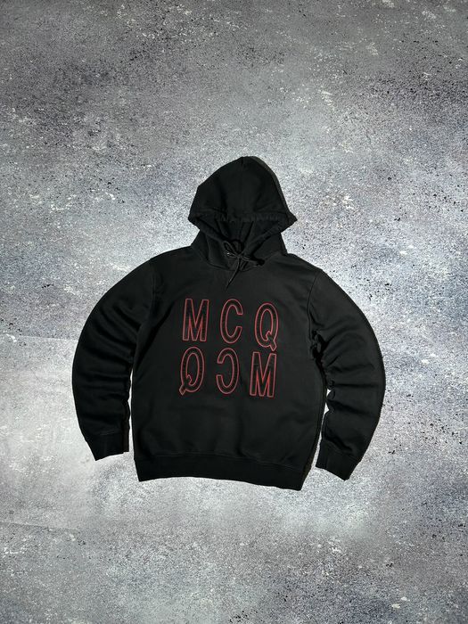 Alexander McQueen McQ Alexander McQueen Hoodie 3D Embroidered Logo