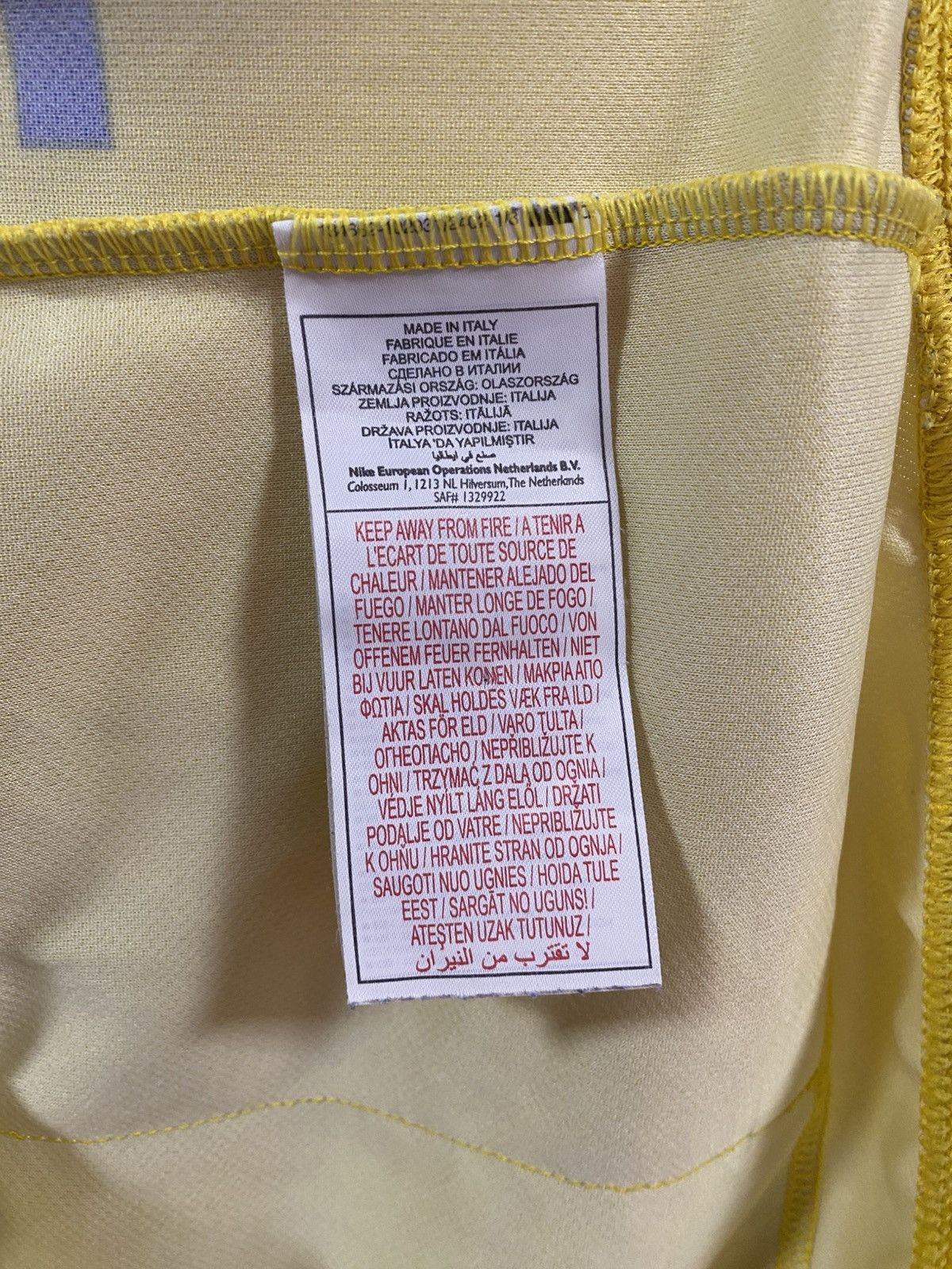 Nike Nike Tour De France 2007 Yellow Cycling Bike Velo Jersey L Size US L / EU 52-54 / 3 - 9 Thumbnail