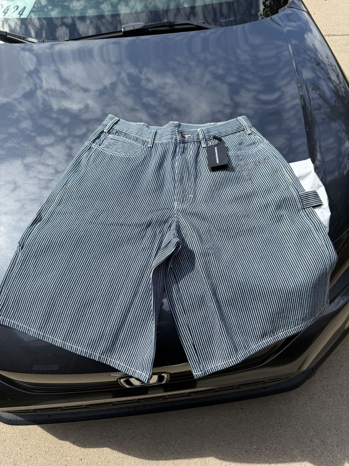 The gv gallery State Prop Denim Shorts