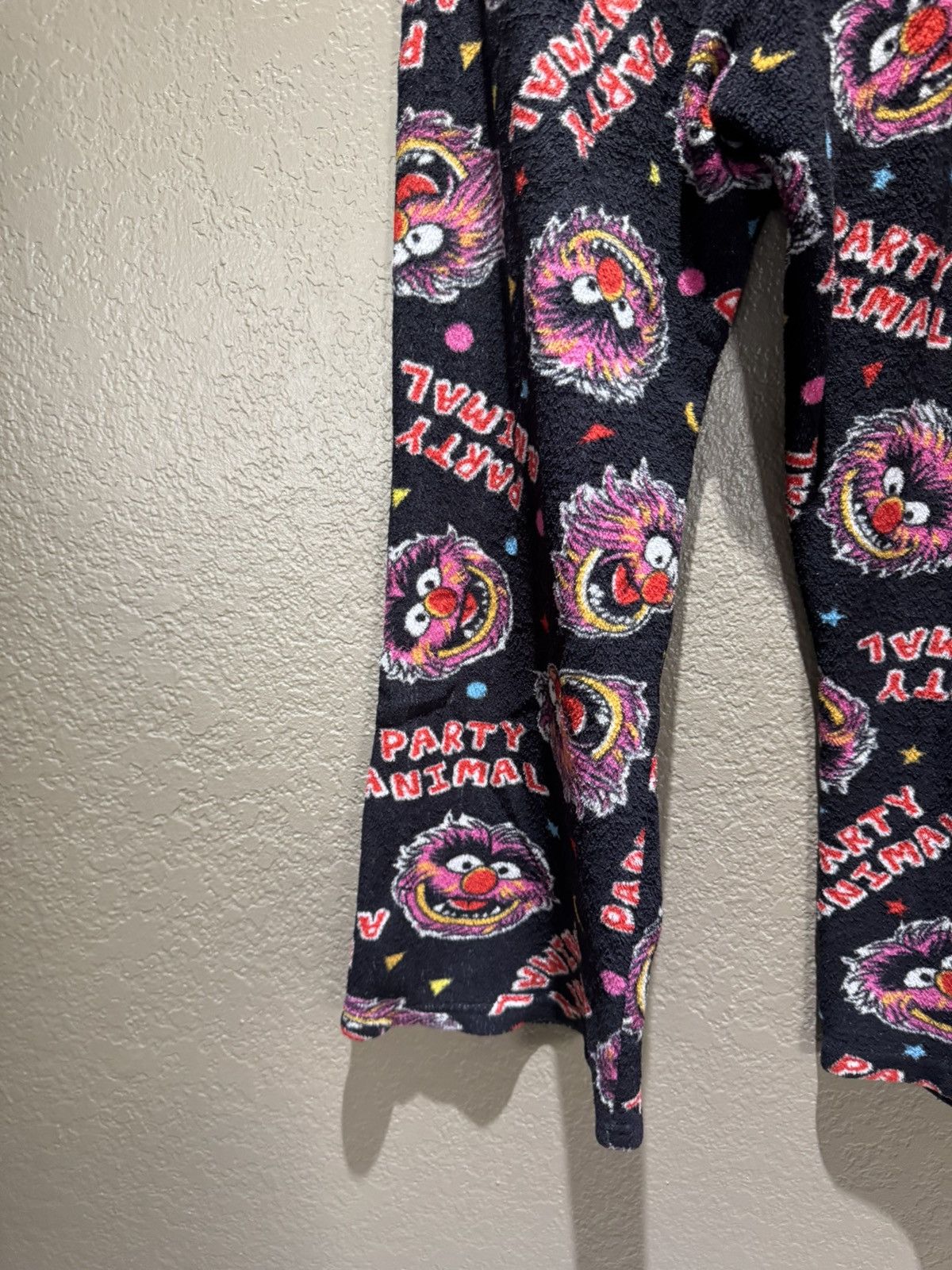 Other Muppets Party Animal Pajama Pants Black and Red Size US 30 / EU 46 - 7 Thumbnail