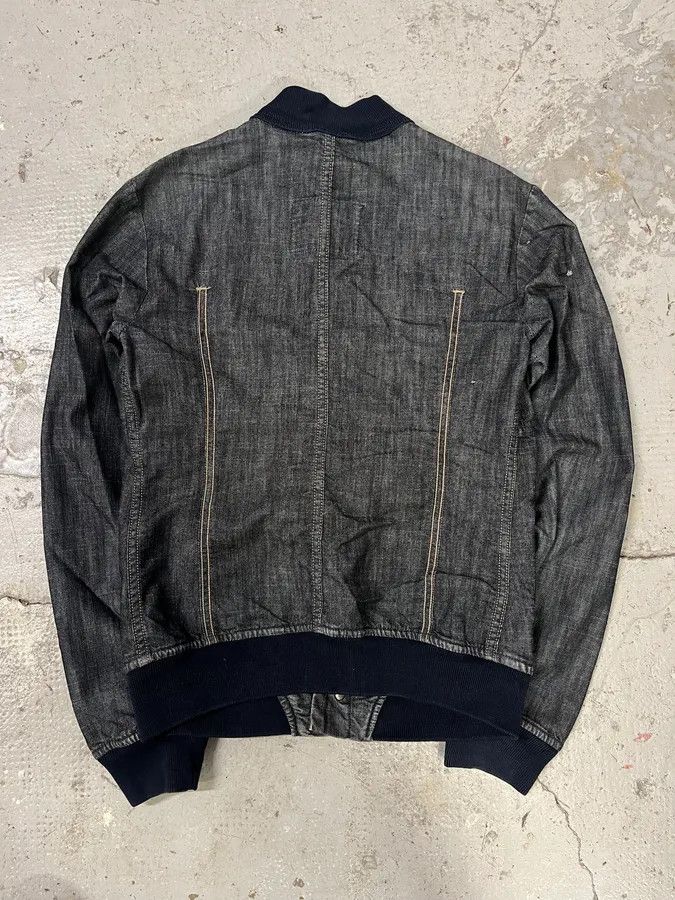 Marithe + Francois Girbaud 2000s Marithé + François Girbaud Buttoned Denim Jacket Size S / US 4 / IT 40 - 7 Thumbnail