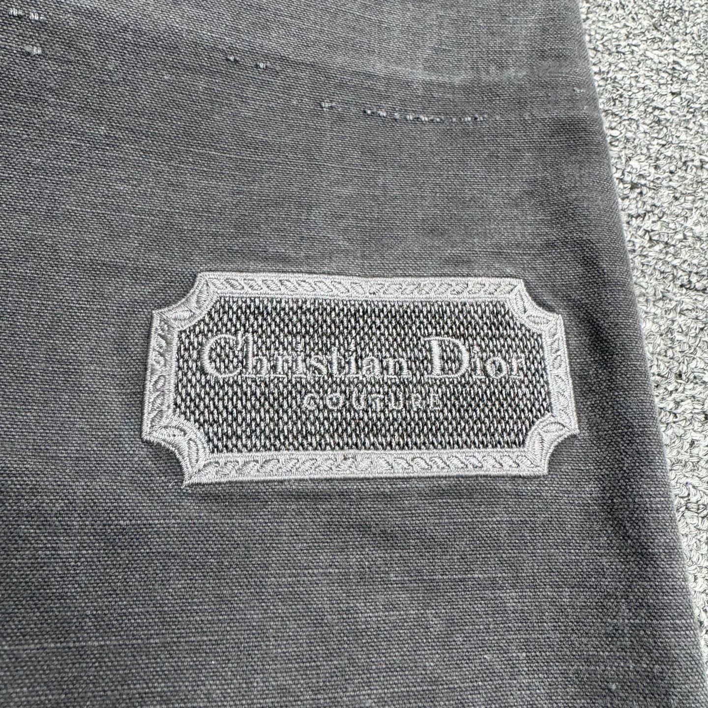 Dior Dior Embroidered Logo Distressed Jeans. Size US 31 - 4 Thumbnail