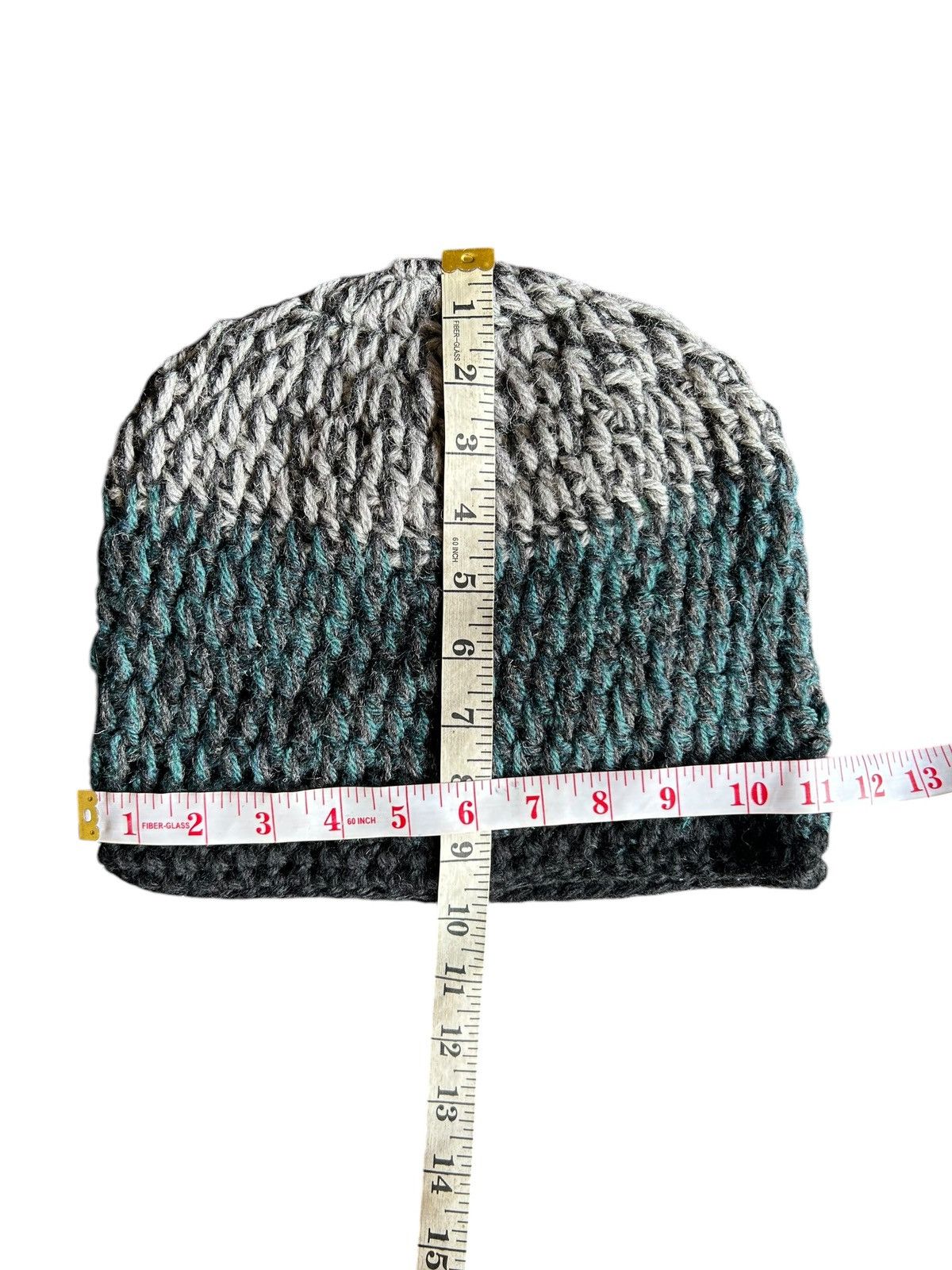 Japanese Brand × Kapital × Vintage Crochet Knitted handmade big Beanie Hats Rare☠️☠️ Size ONE SIZE - 5 Thumbnail