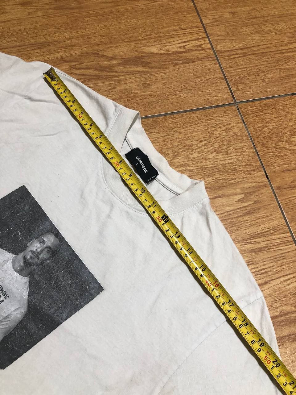 Dsquared2 Dsquared2 Zlatan Ibrahimović ICON Graphic White T-Shirt Size US L / EU 52-54 / 3 - 9 Thumbnail