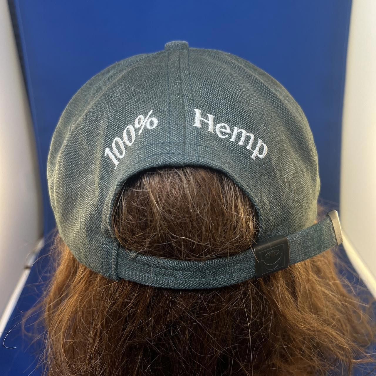 Designer Eco-Friendly Hemp Cap with Unique Graphic Design Size ONE SIZE - 4 Thumbnail
