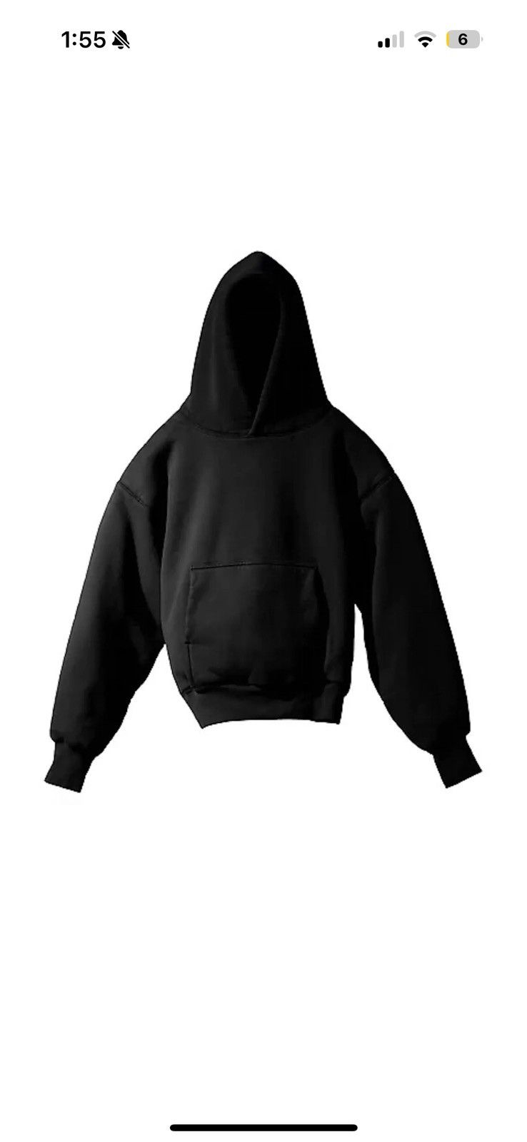 Yeezy x Gap good “Black” Hoodie