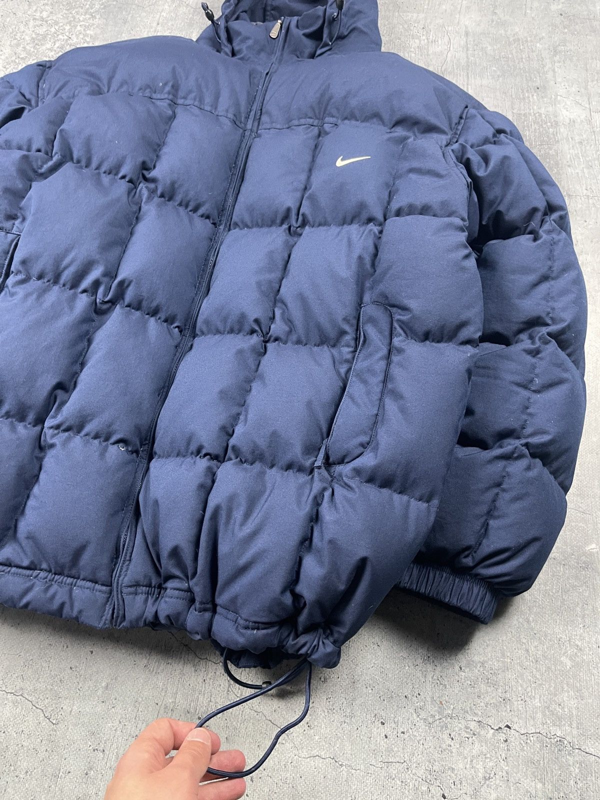 Nike × Vintage Very Rare 90s Nike Vintage Nylon Puffer Jakcet Size US XL / EU 56 / 4 - 3 Thumbnail
