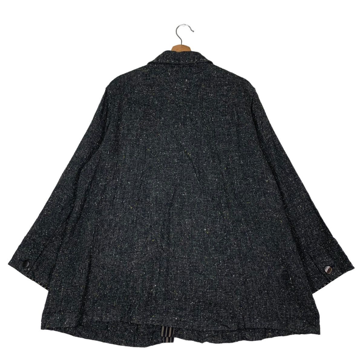 Japanese Brand NICOLE BOUTIQUE Wool Button Jacket #0015-C1 Size US L / EU 52-54 / 3 - 8 Thumbnail