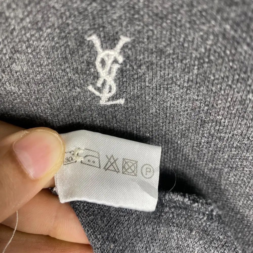Vintage Vintage 90's YVES SAINT LAURENT Pour Homme Ysl Embroidery Size US L / EU 52-54 / 3 - 7 Thumbnail