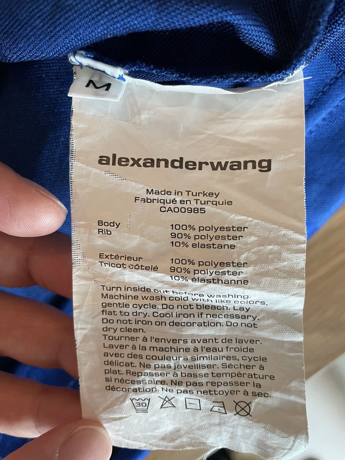 Alexander Wang Alexander Wang Long Sleeve Soccer Jersey Size US M / EU 48-50 / 2 - 5 Thumbnail